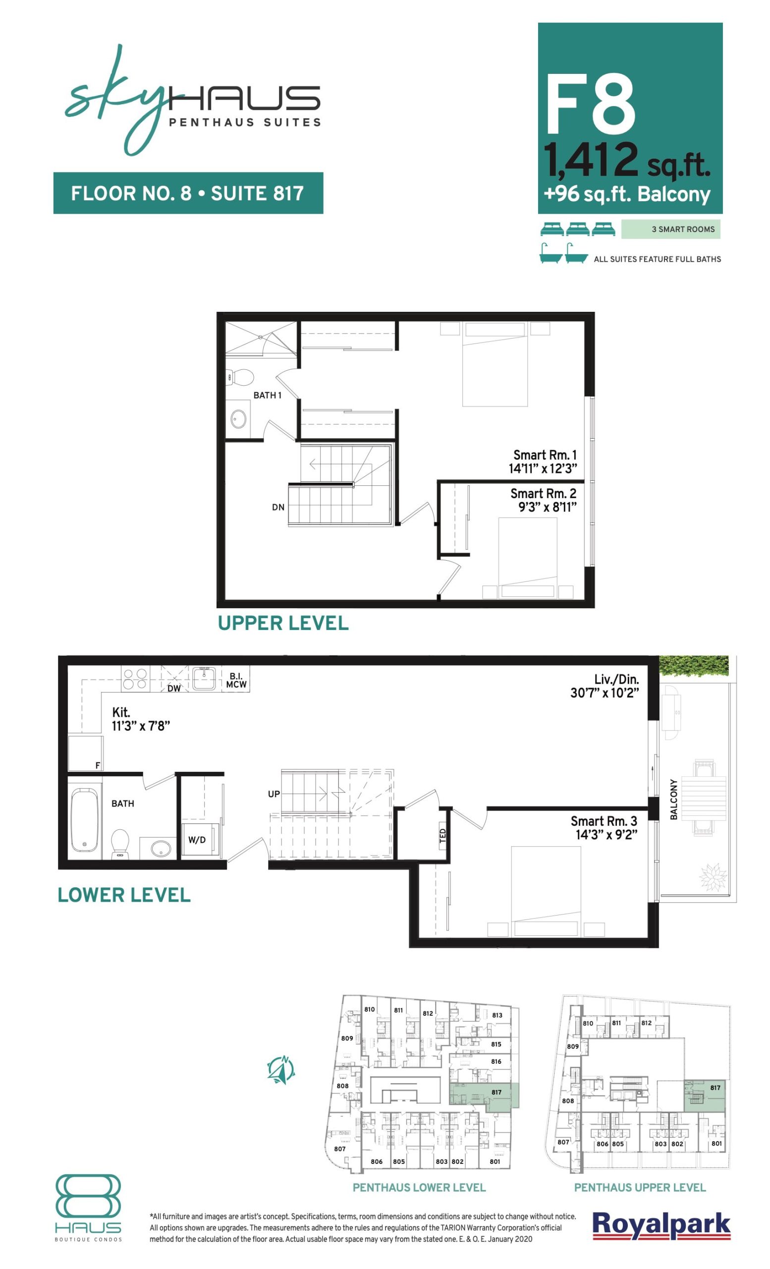 F8 floor plan
