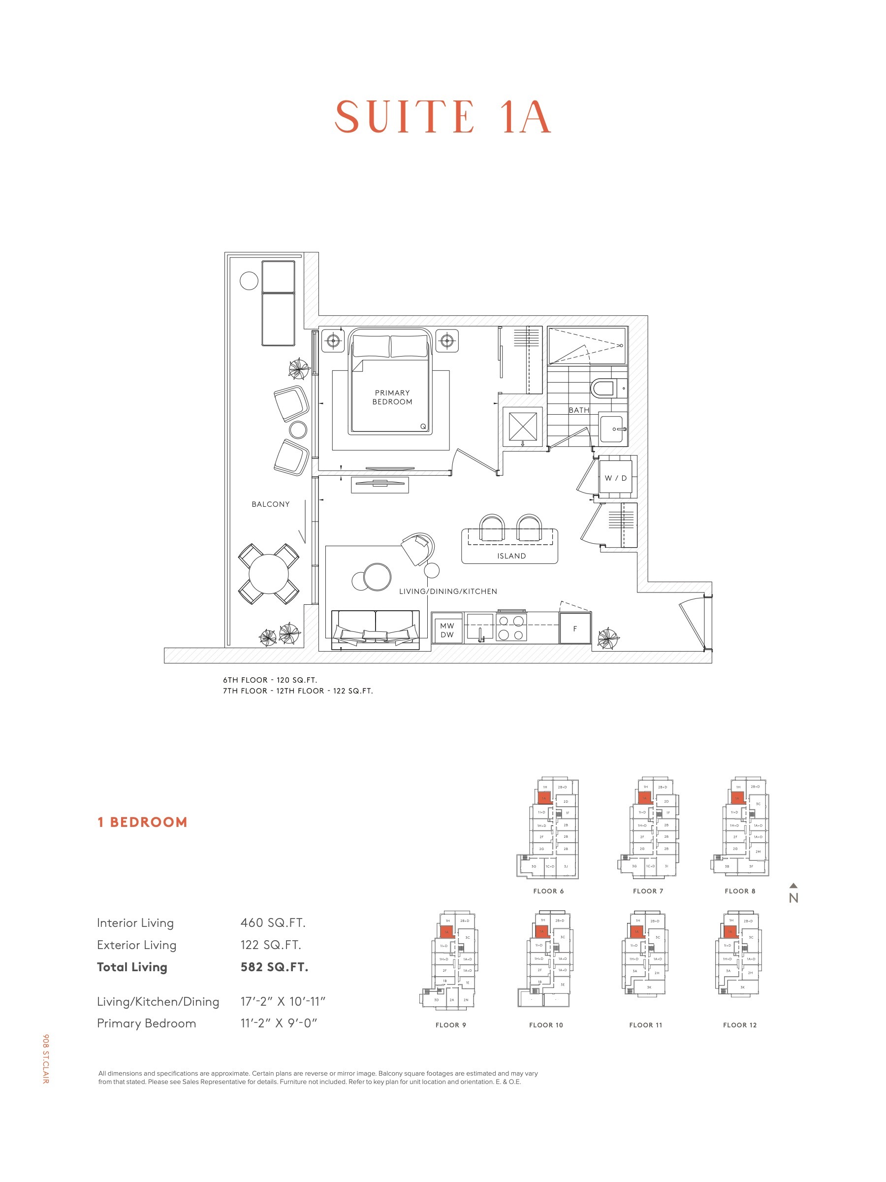 Suite 1A floor plan