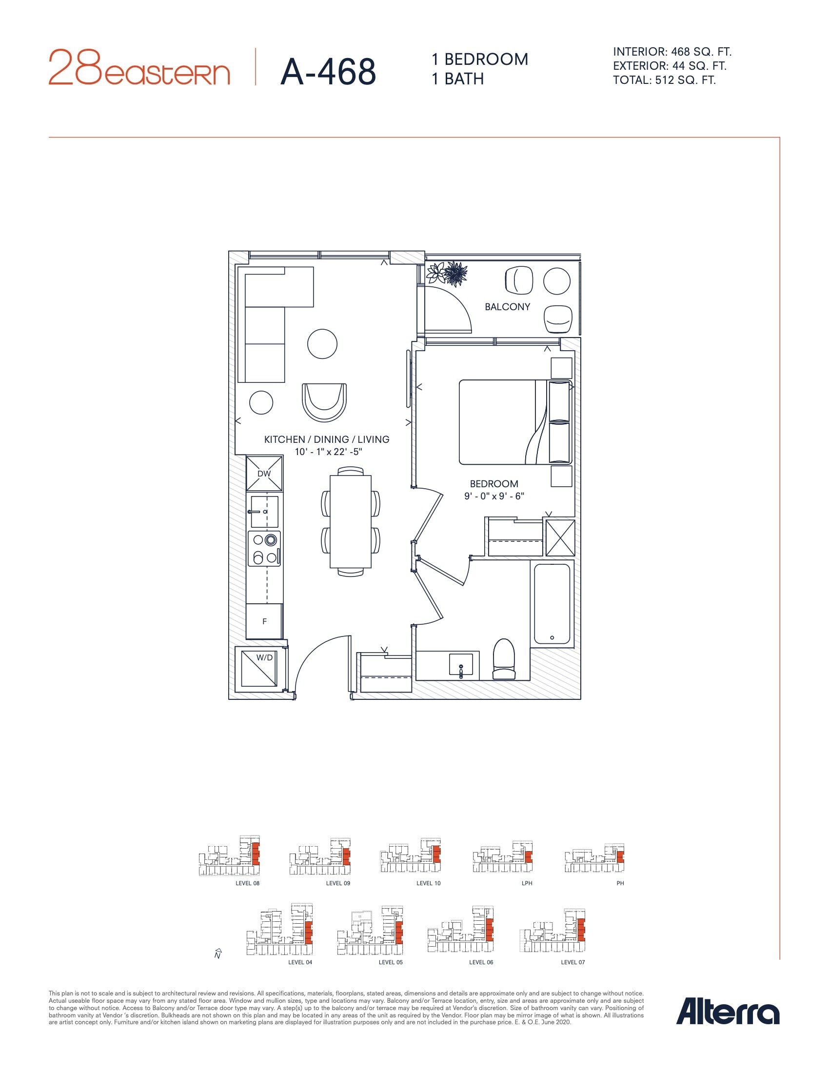 A-468 - Tower floor plan