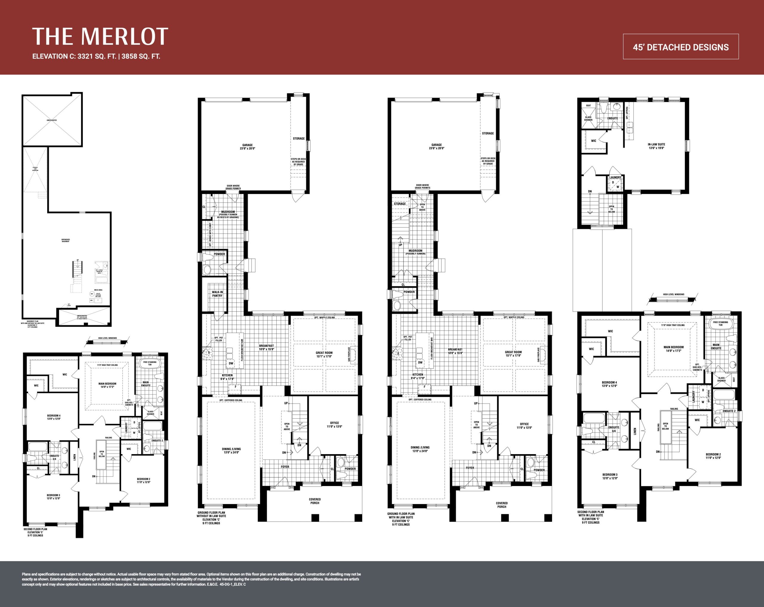 The Merlot (Elevation C) floor plan