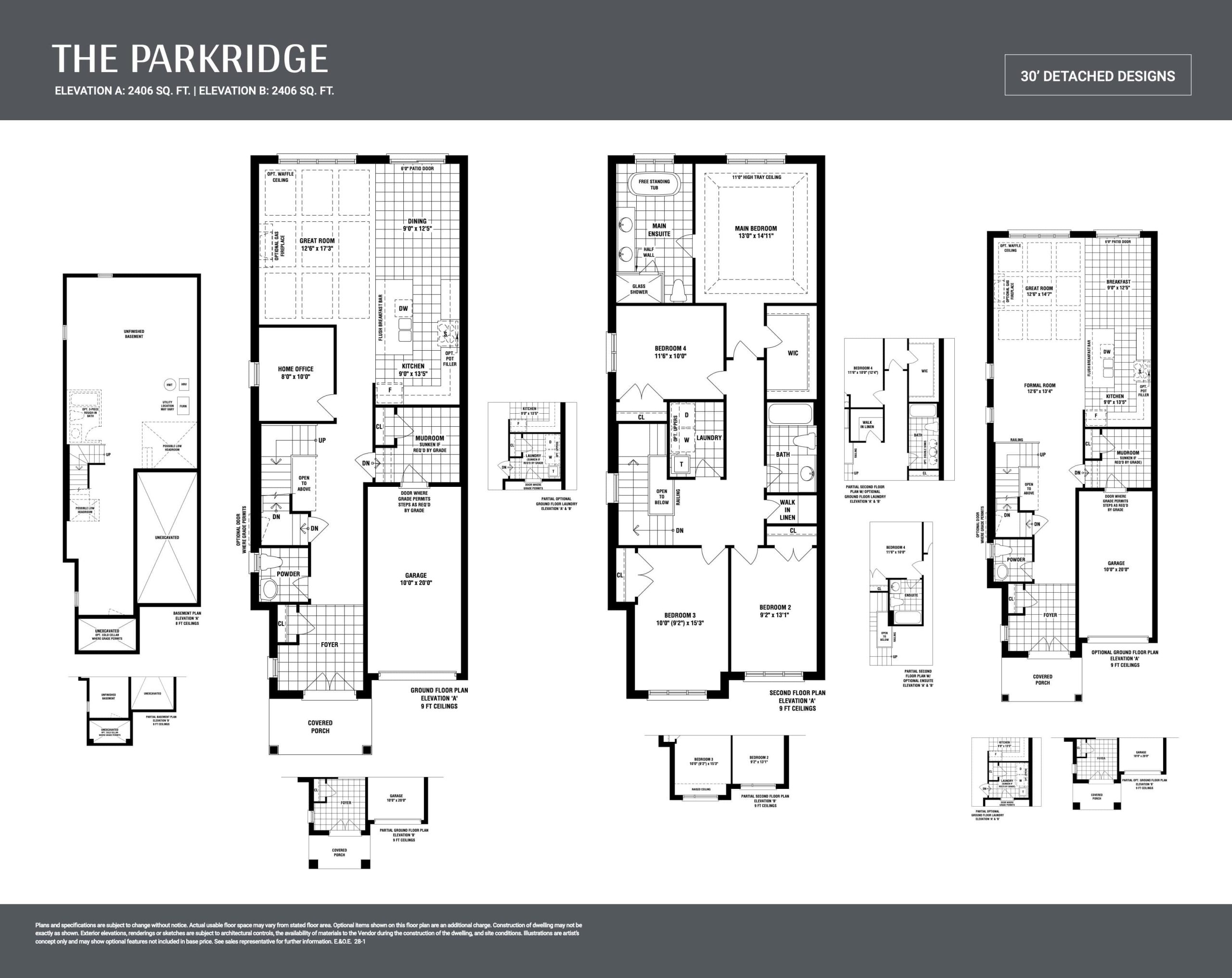 The Parkside floor plan