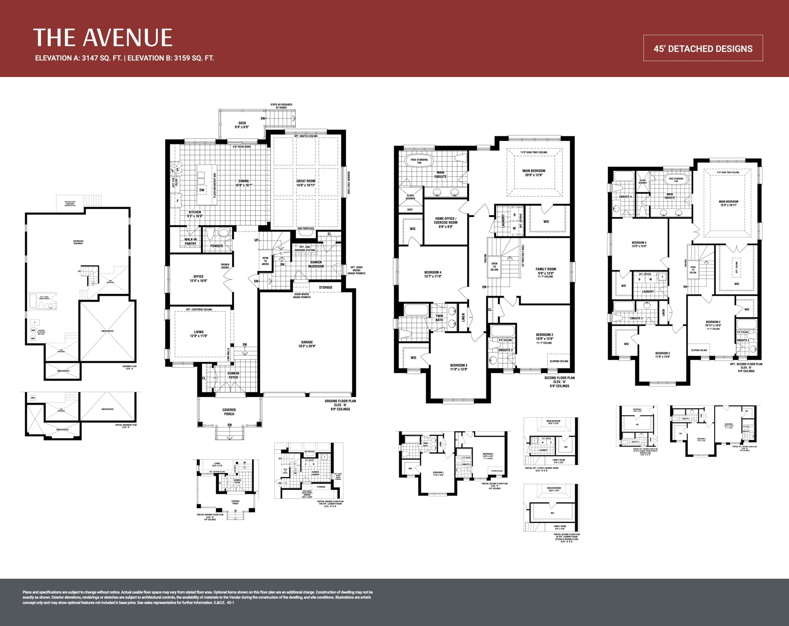 The Avenue floor plan