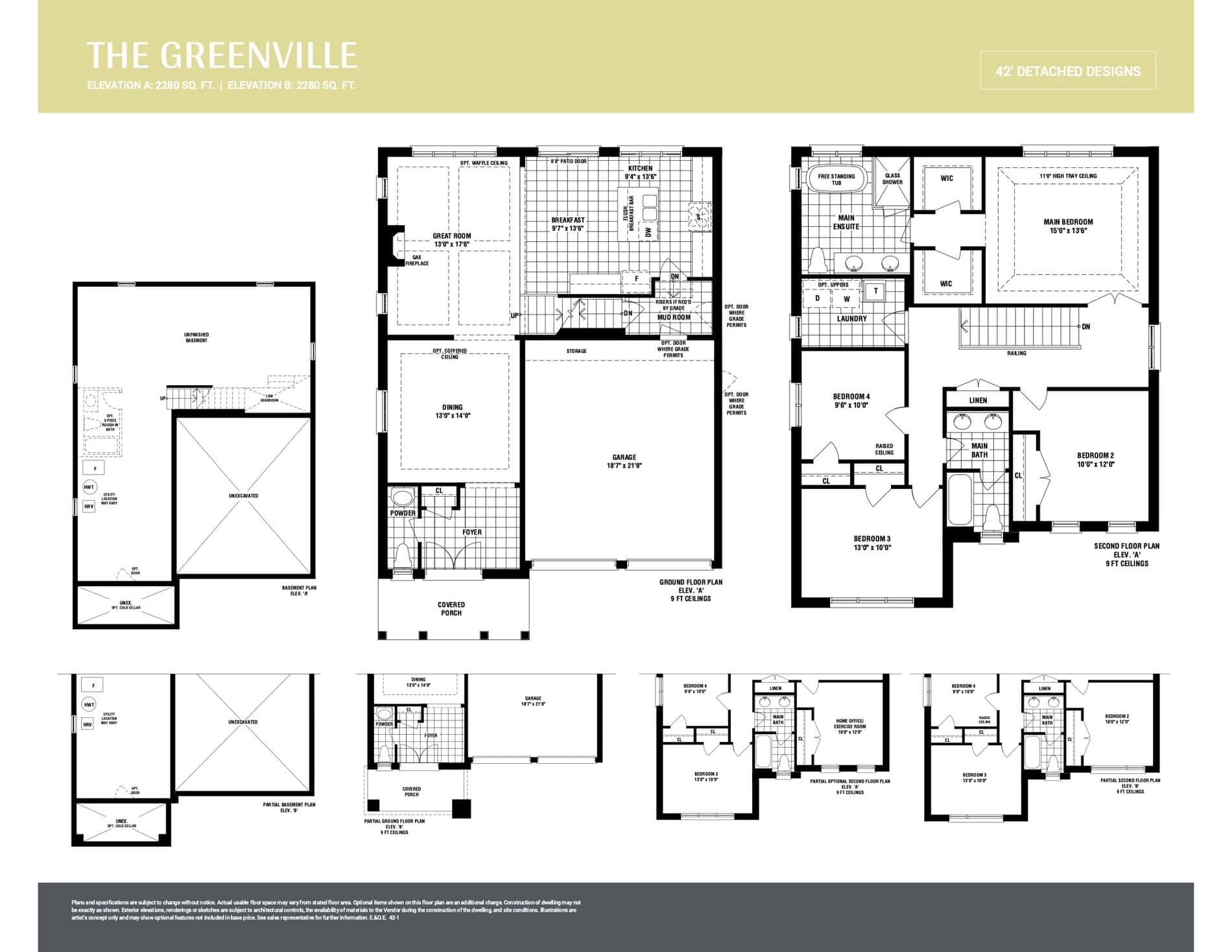 The Greenville floor plan