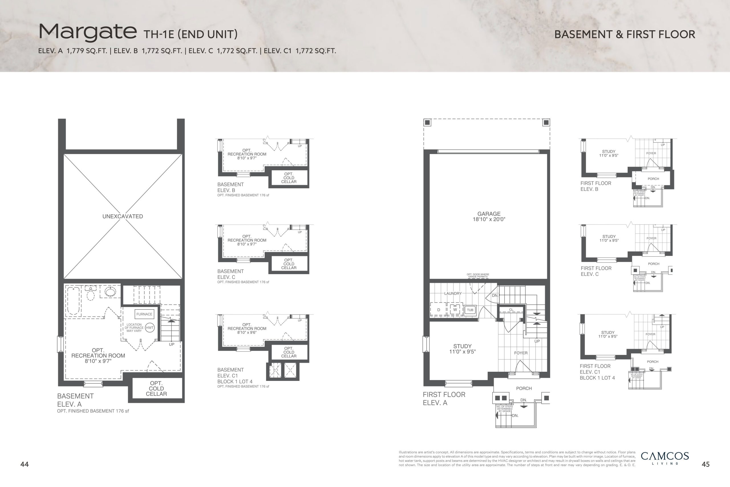 Margate (Basement & 1st Floor) floor plan