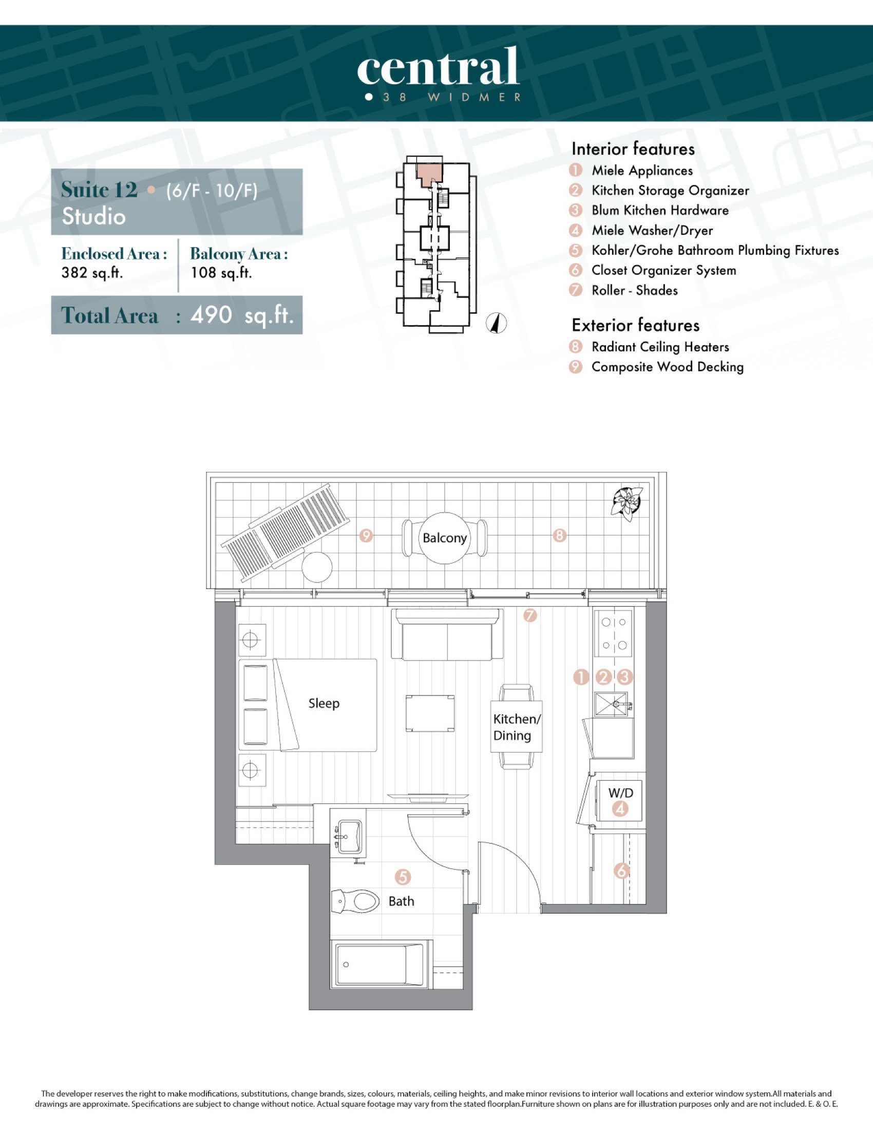Suite 12 floor plan