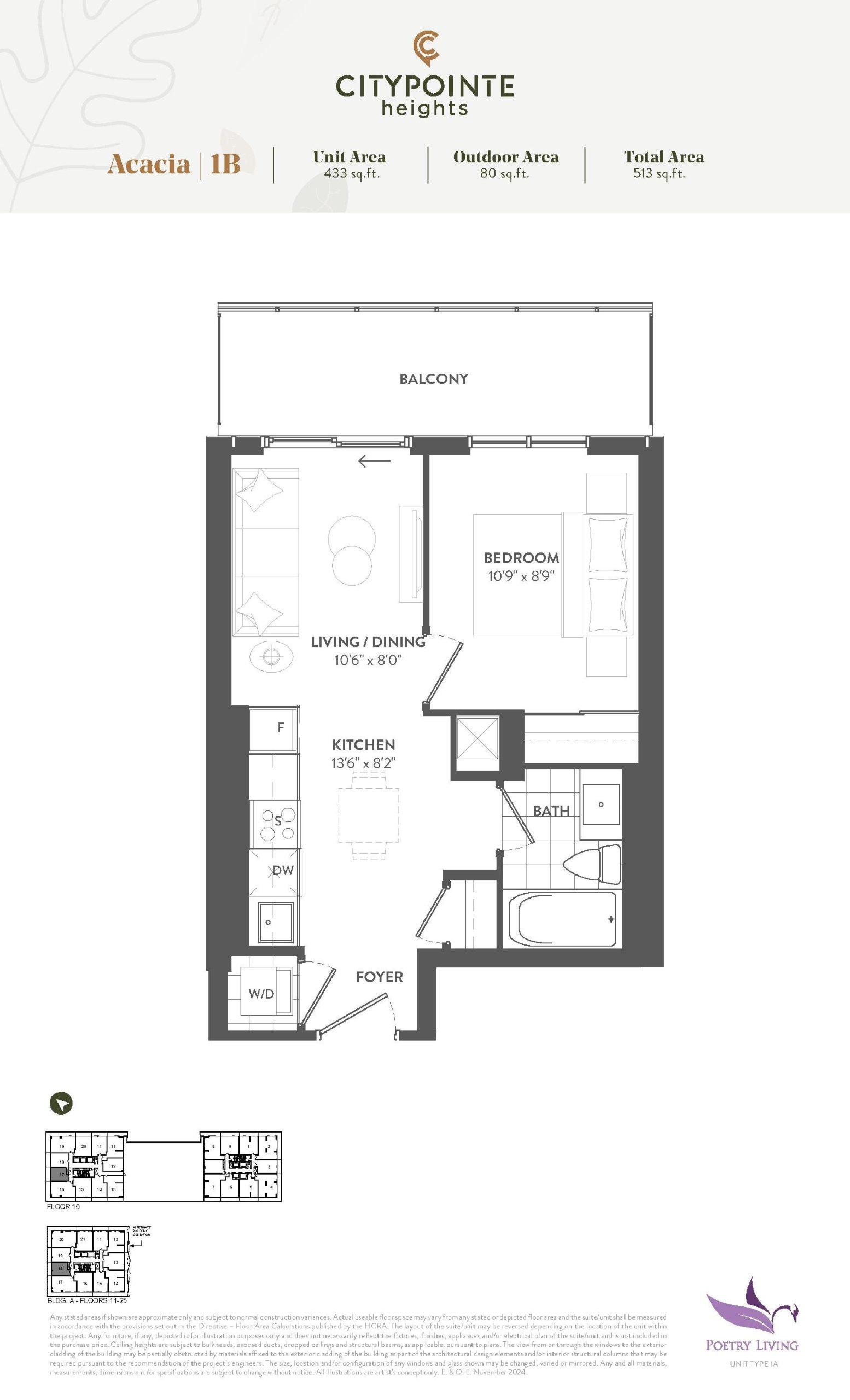 Acacia floor plan