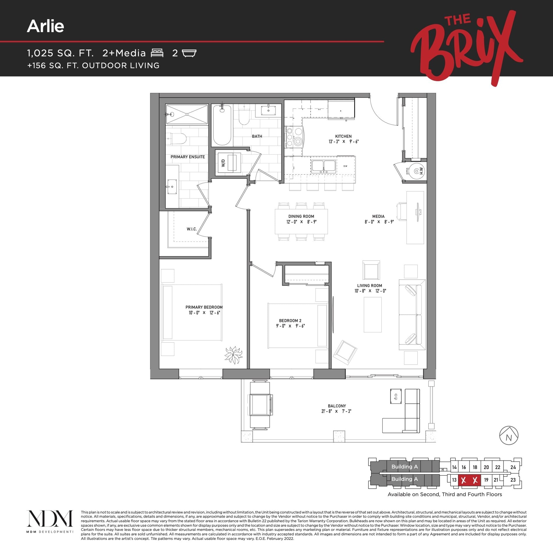 Arlie floor plan
