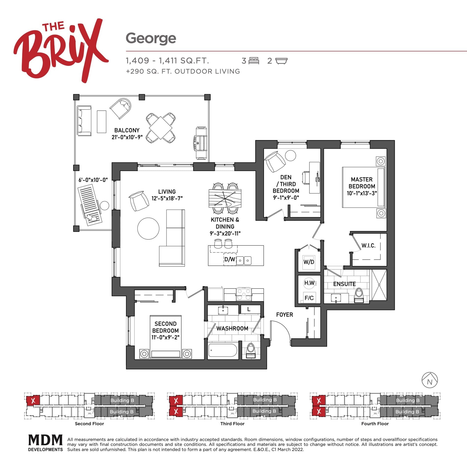 George floor plan