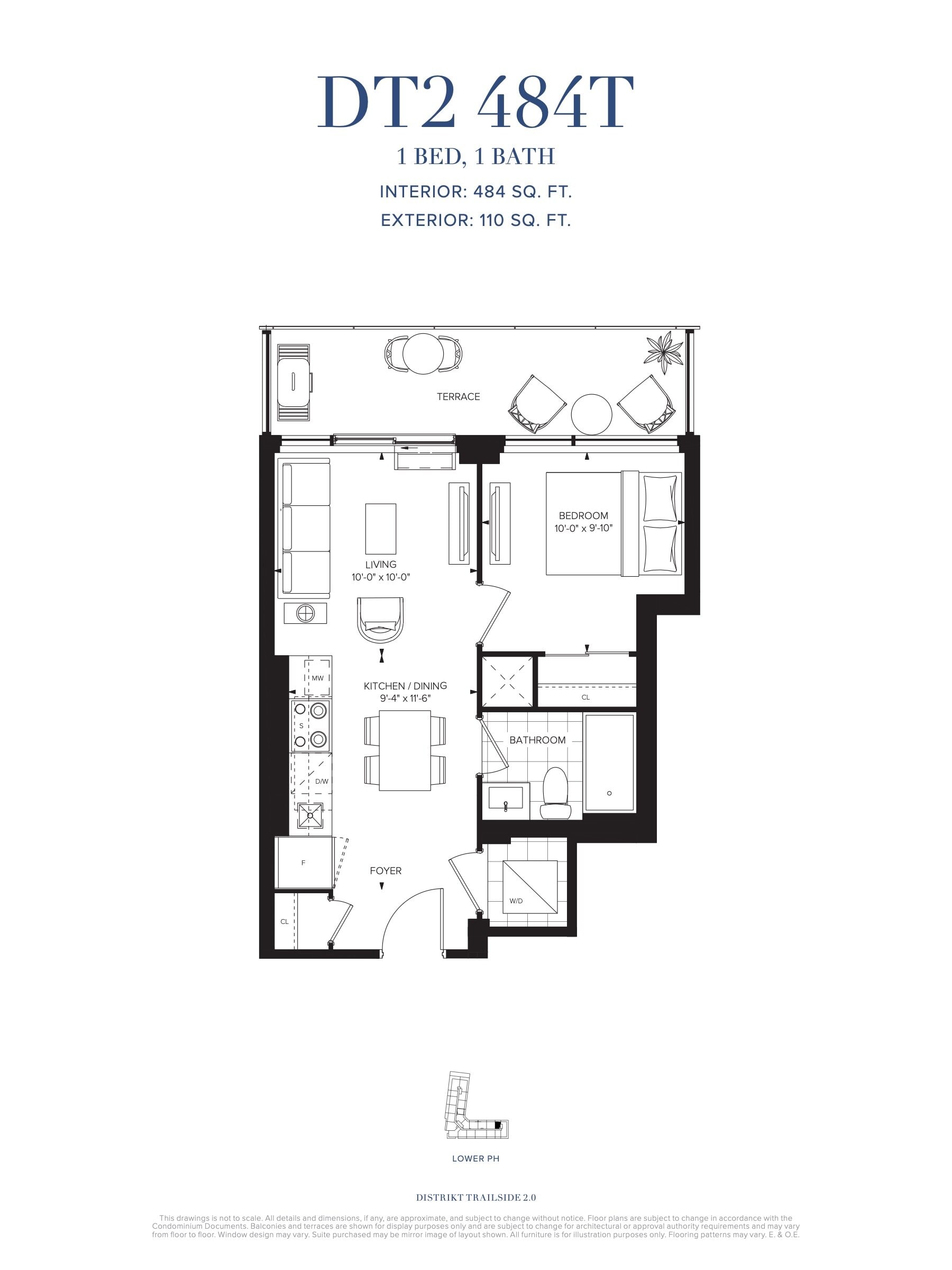 DT2 484T floor plan