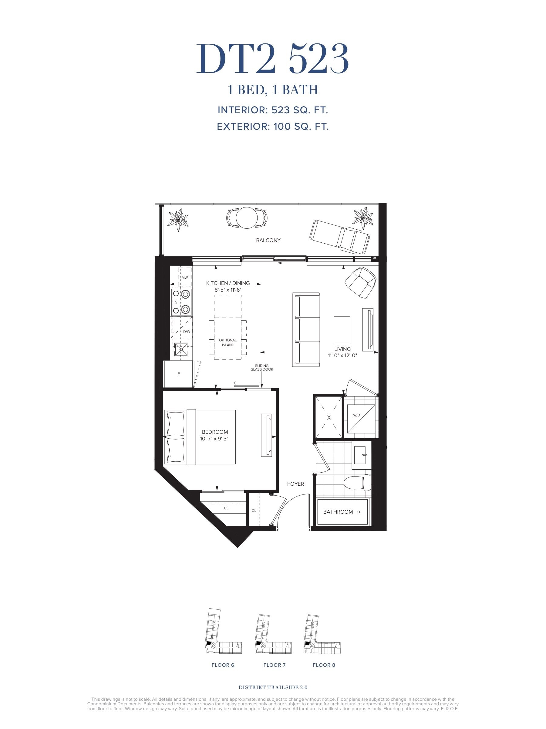 DT2 523 floor plan