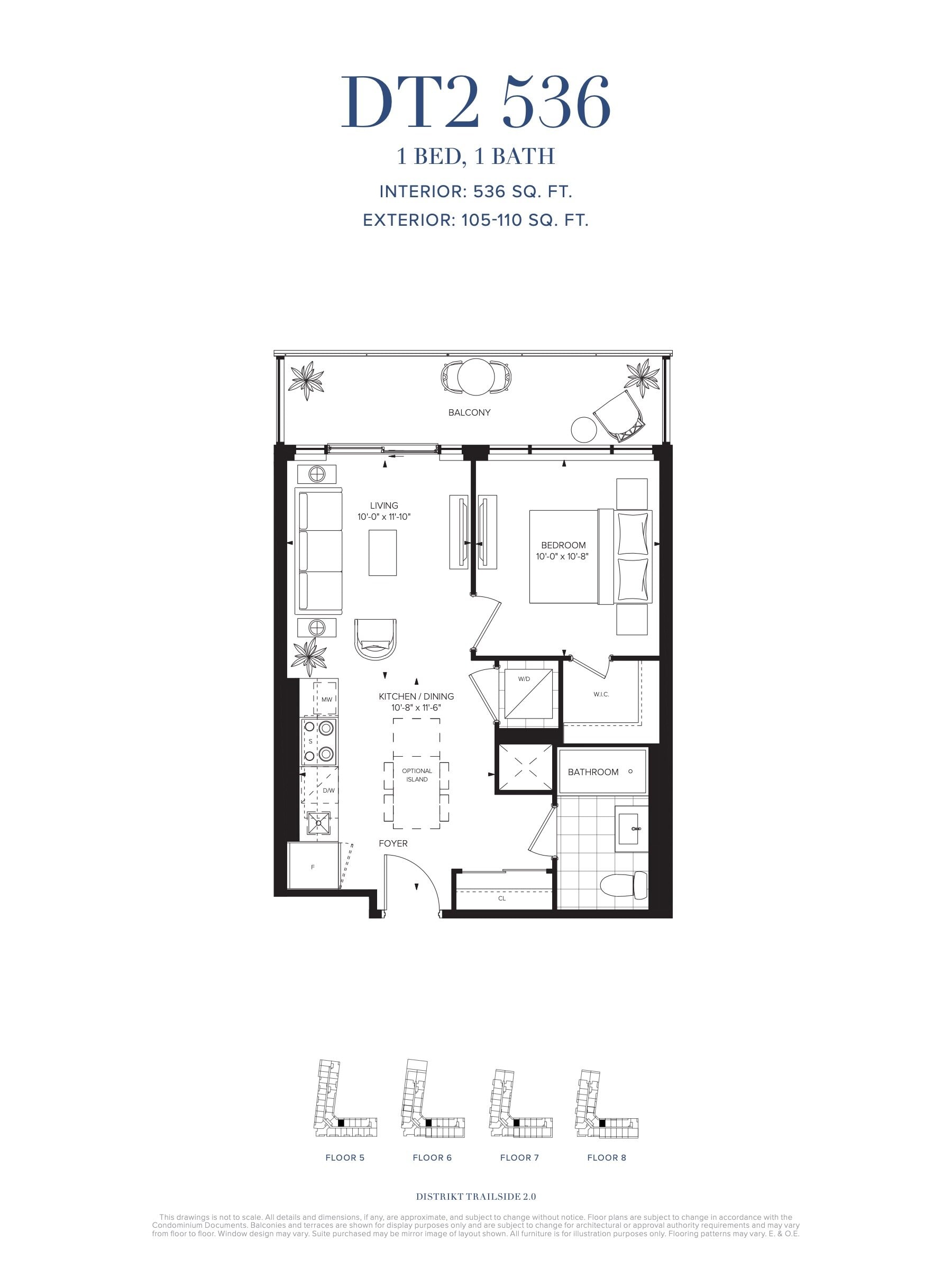 DT2 536 floor plan