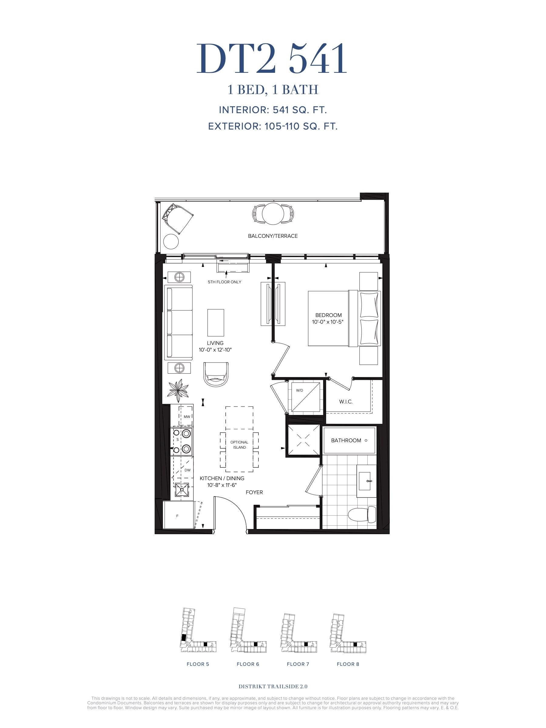 DT2 541 floor plan