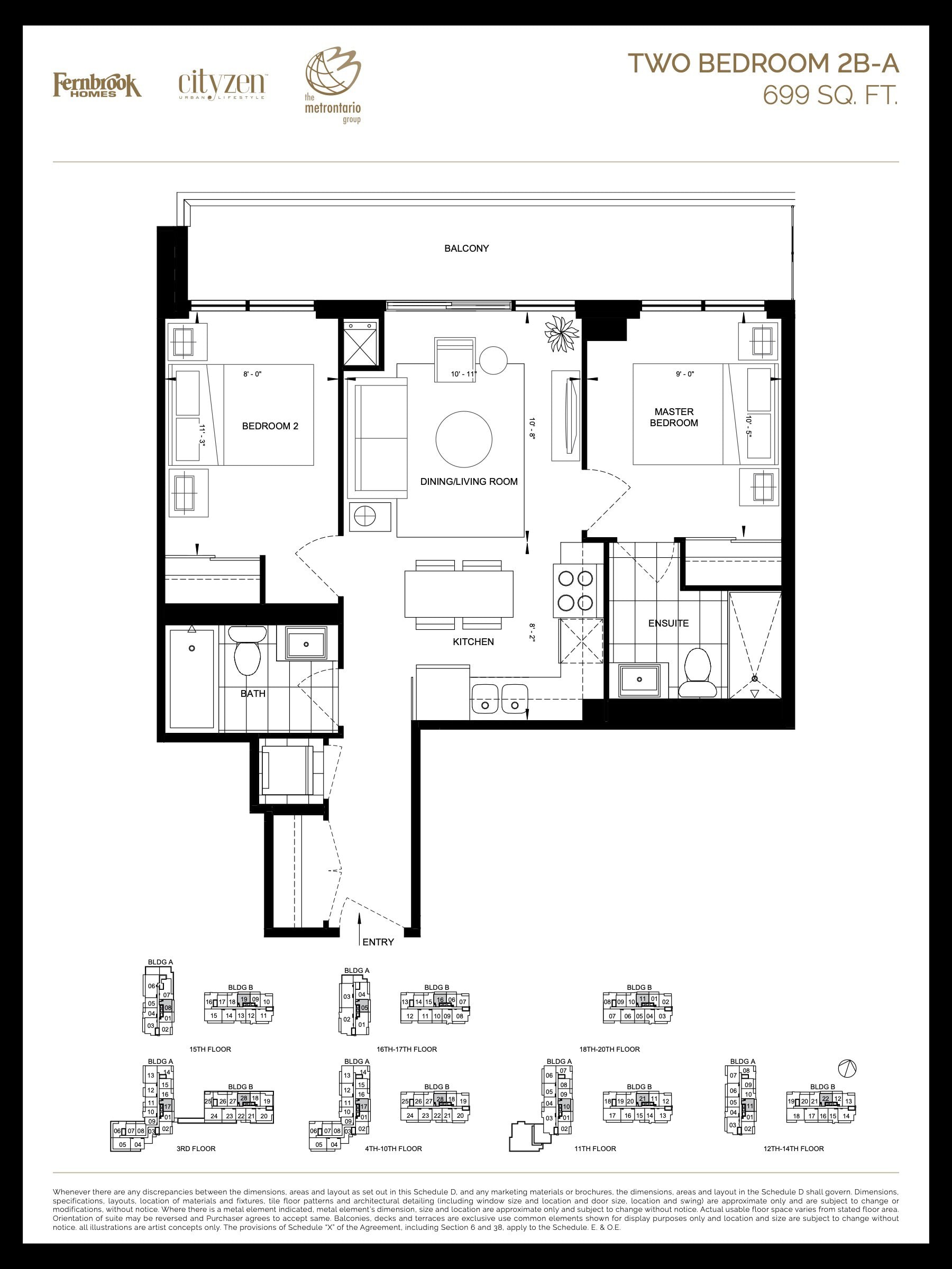 2B-A floor plan