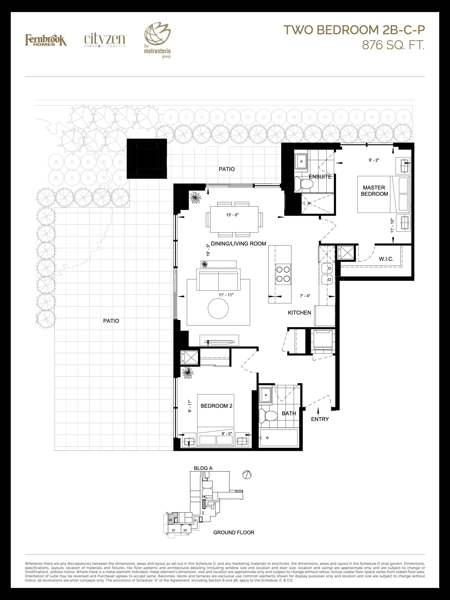 2B-C-P floor plan