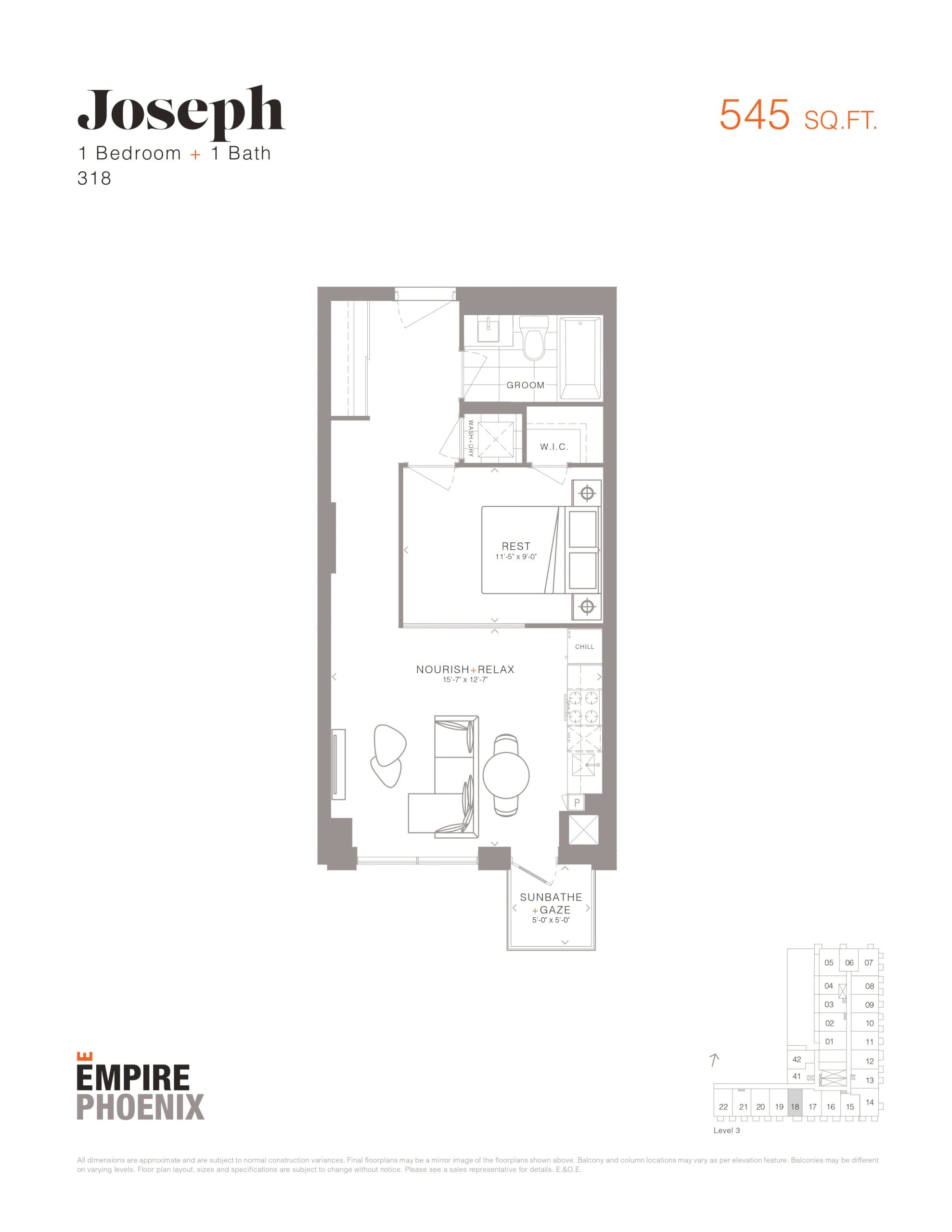 Joseph floor plan