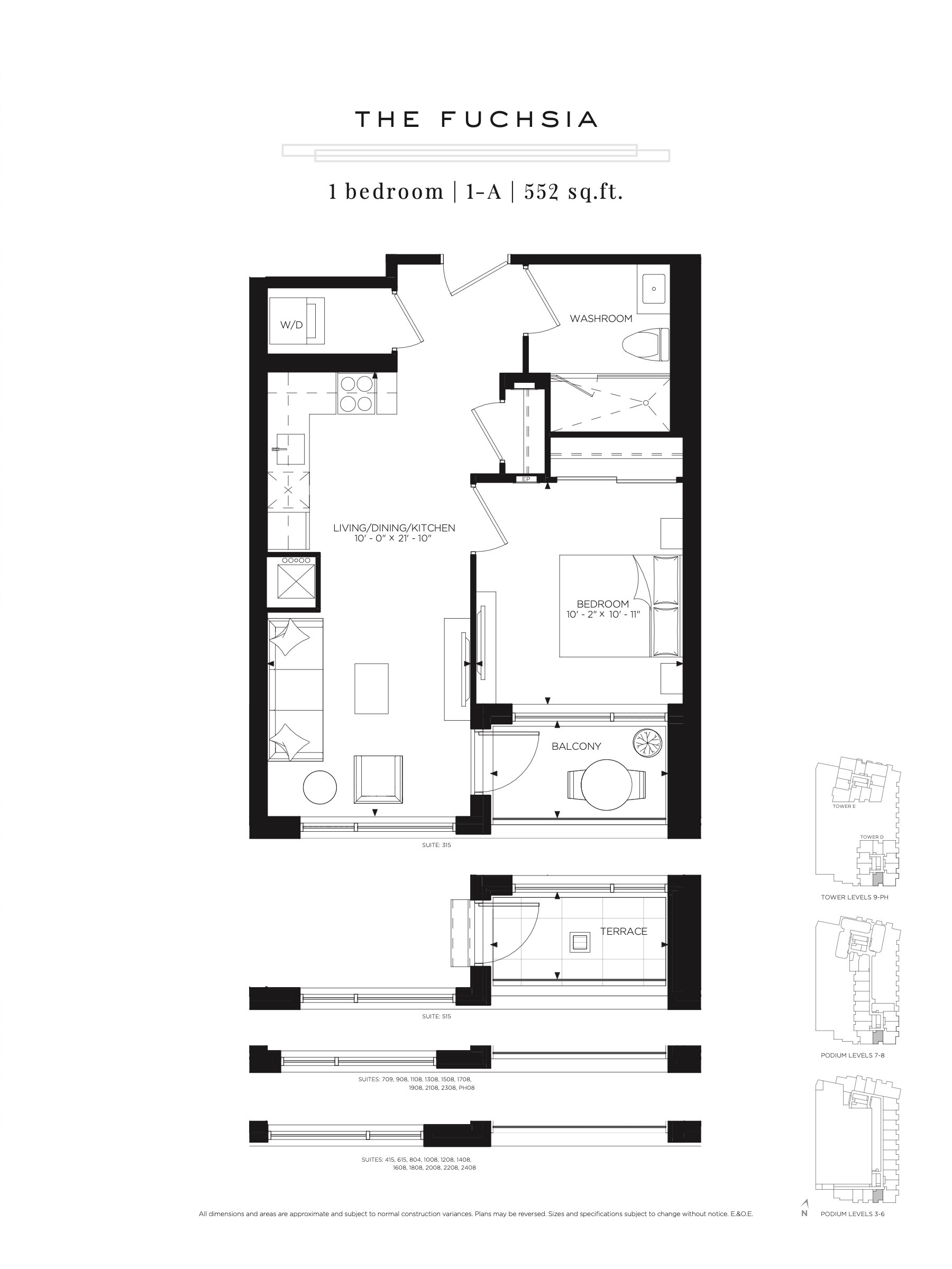 The Fuchsia floor plan