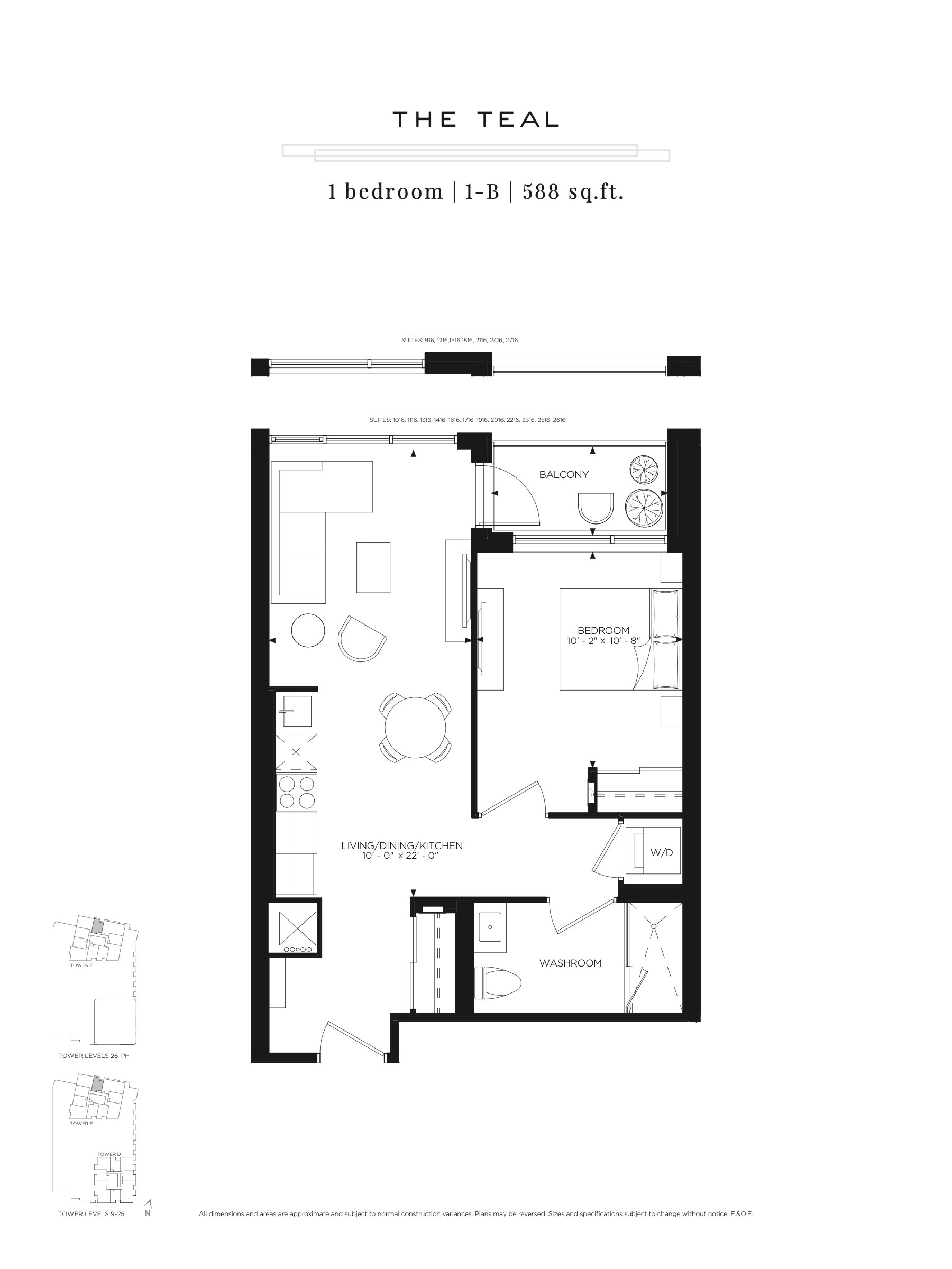 The Teal floor plan