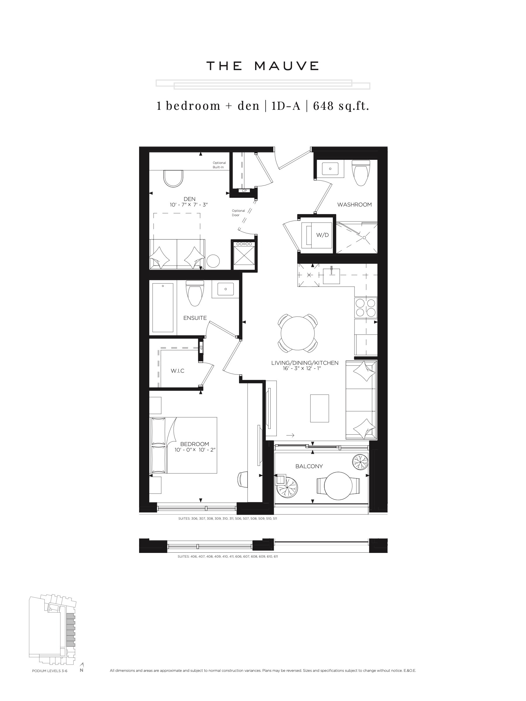 The Mauve floor plan