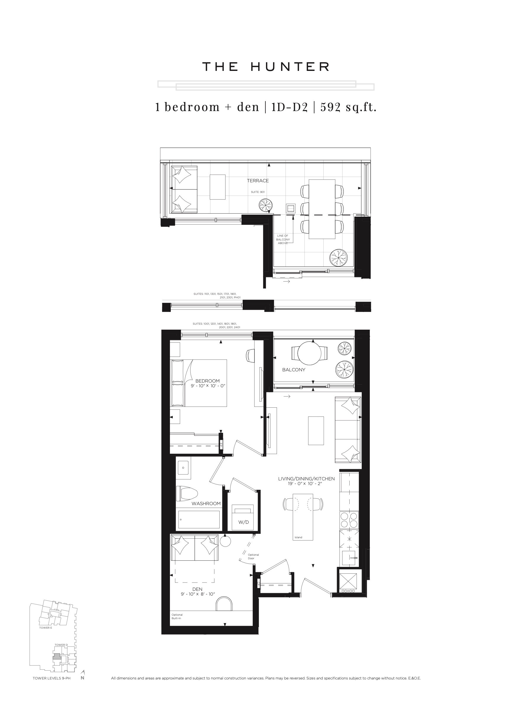 The Hunter floor plan
