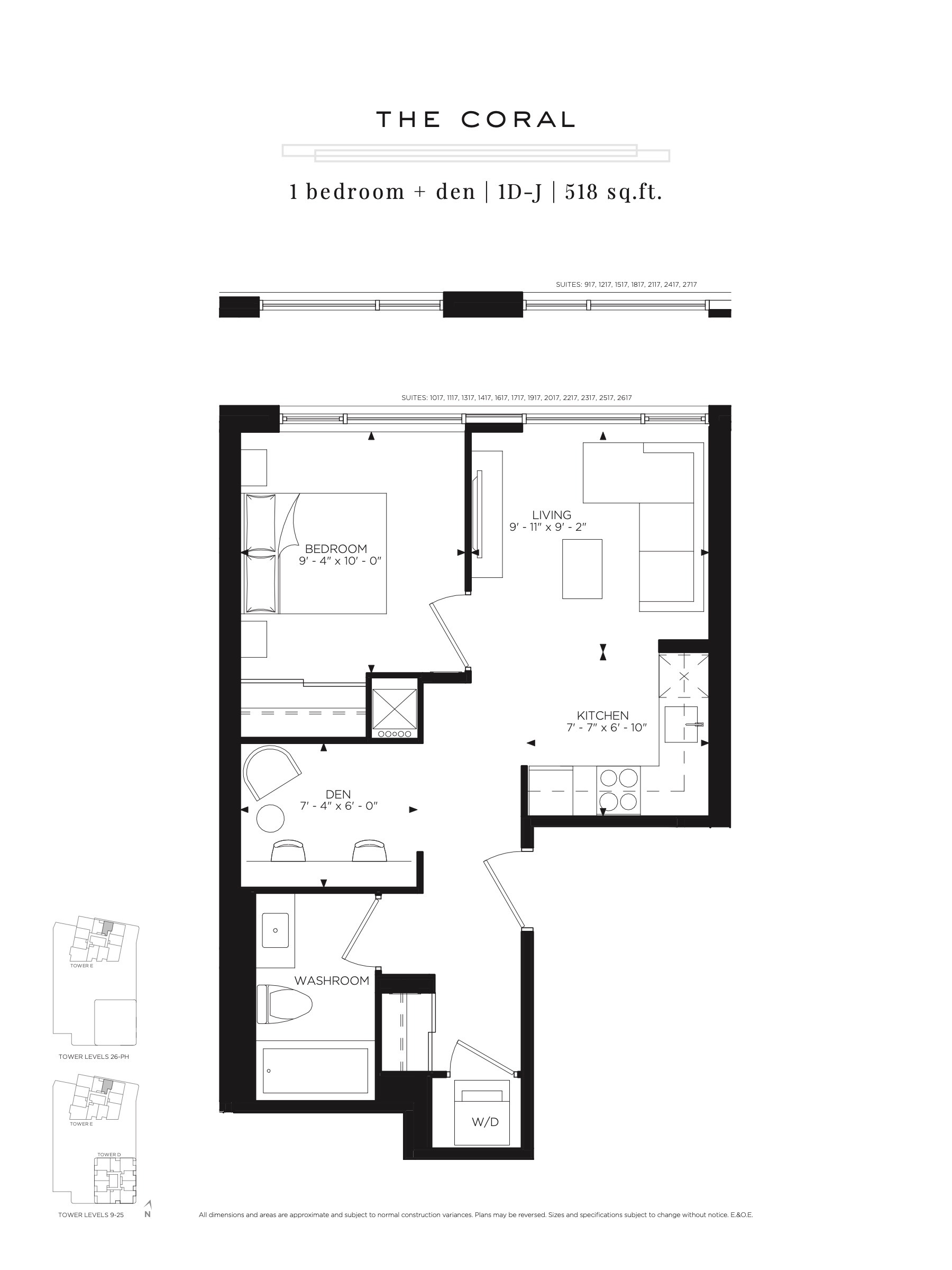 The Coral floor plan