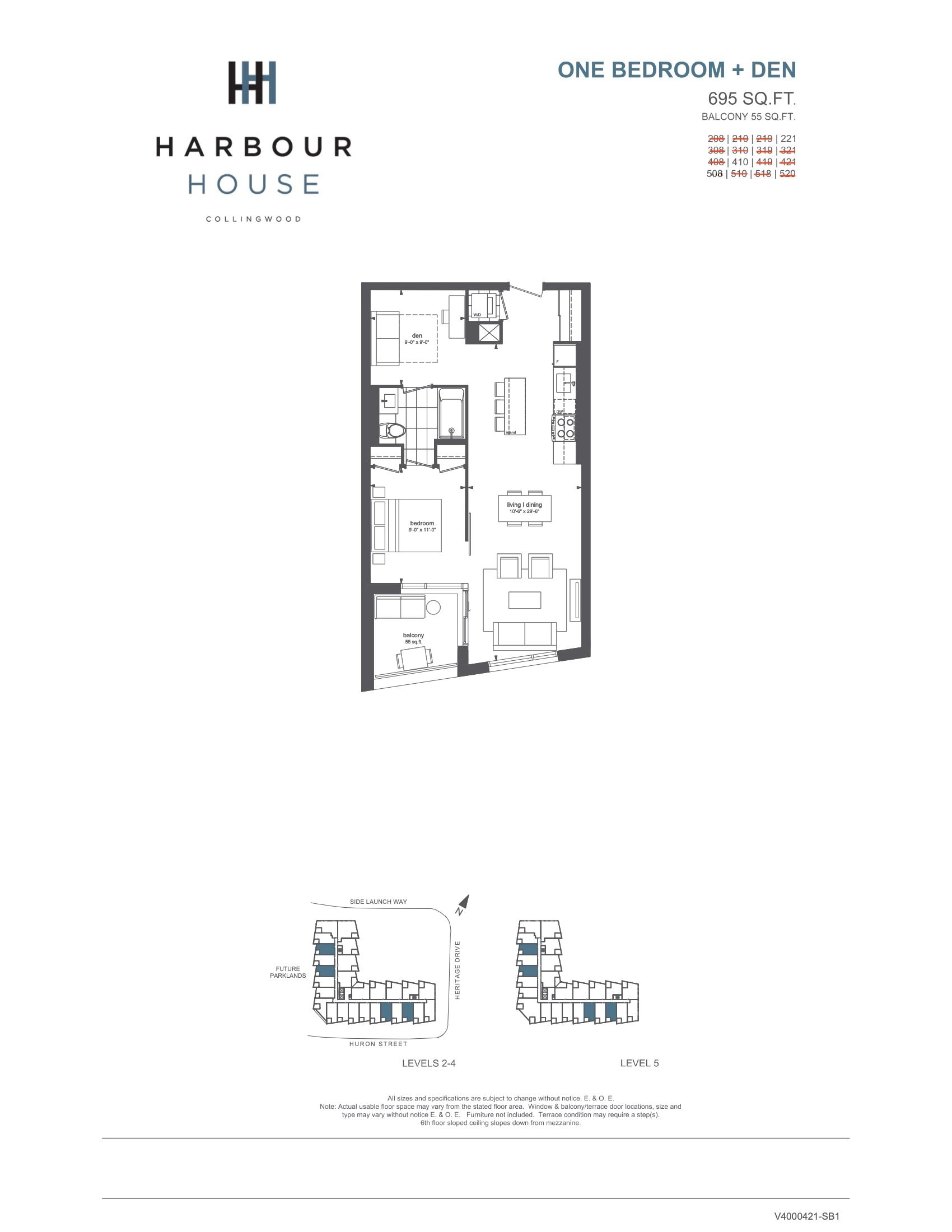 221 | 410 | 508 floor plan