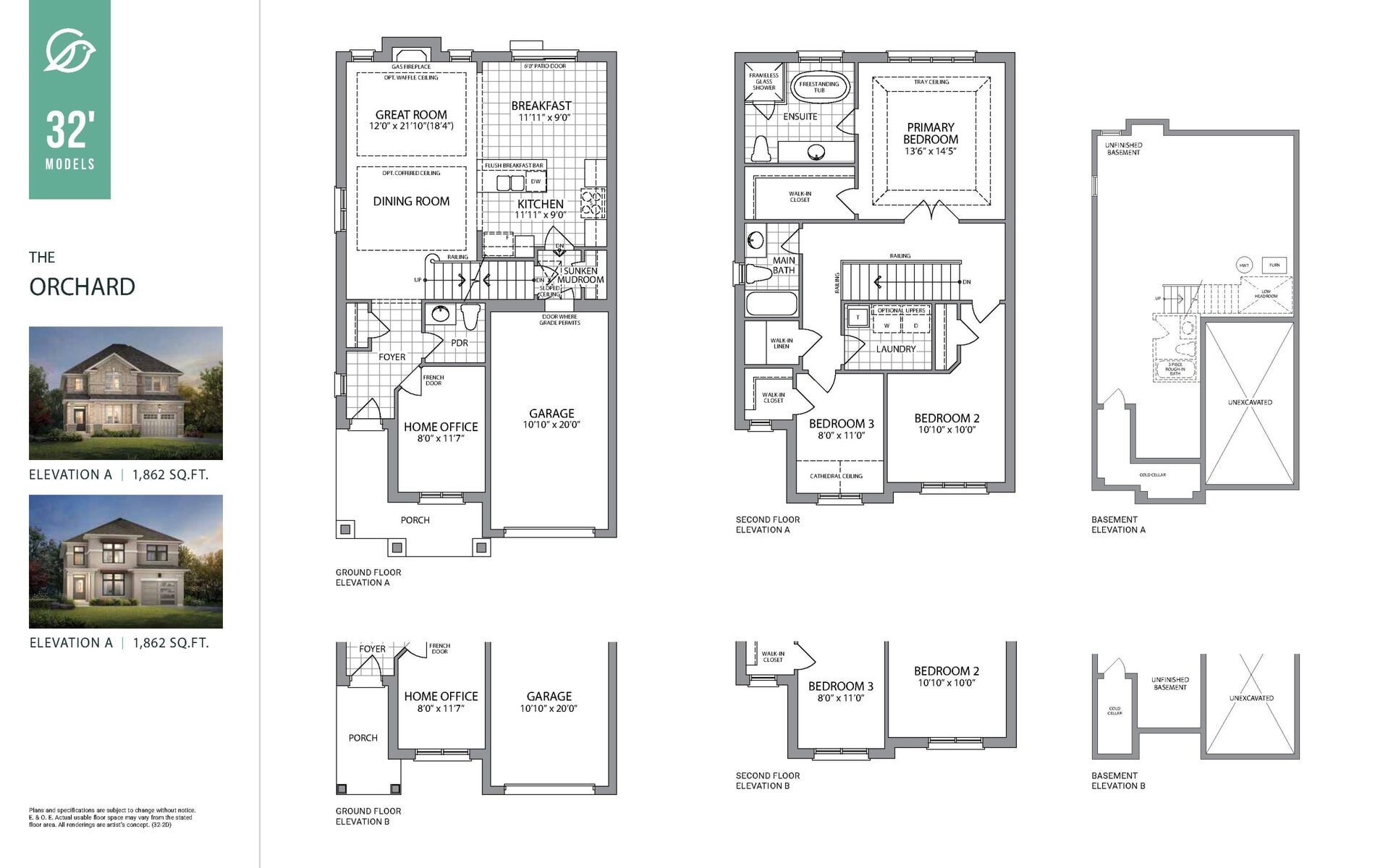 The Orchard floor plan