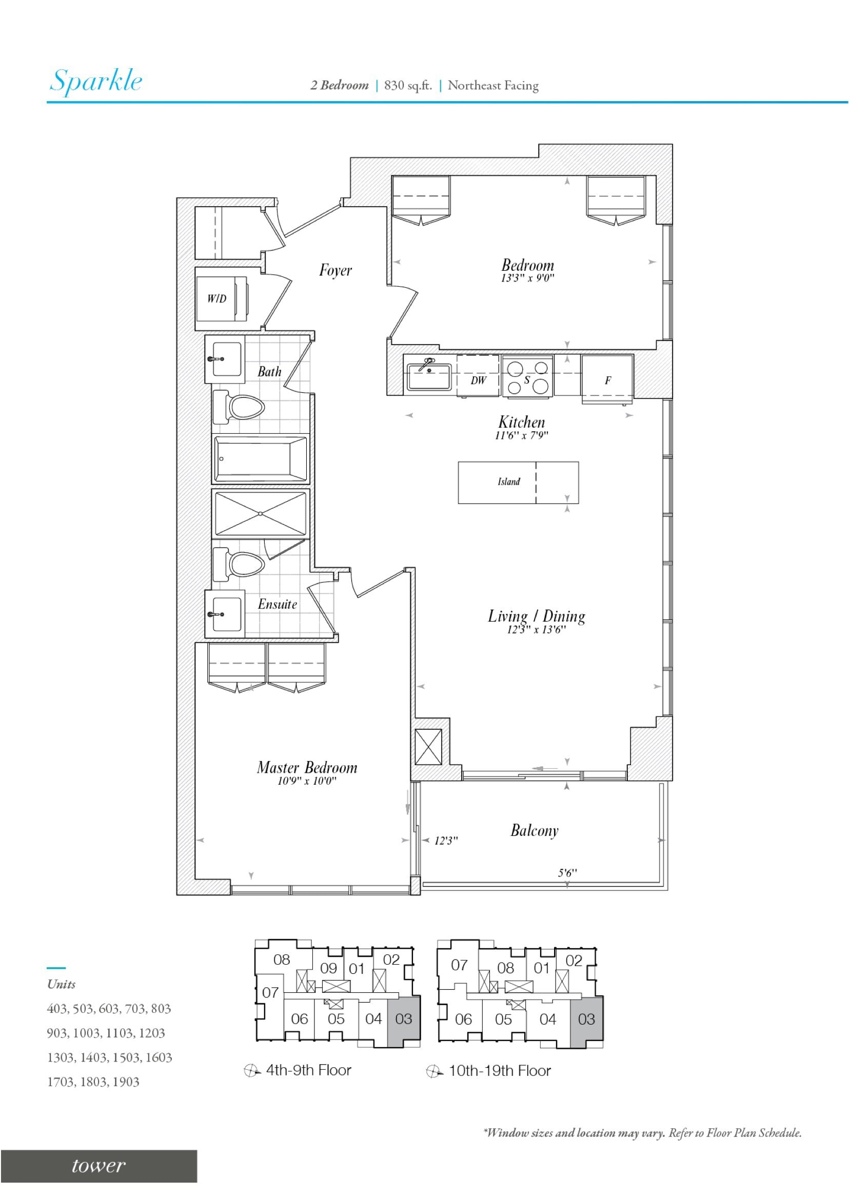 Sparkle floor plan