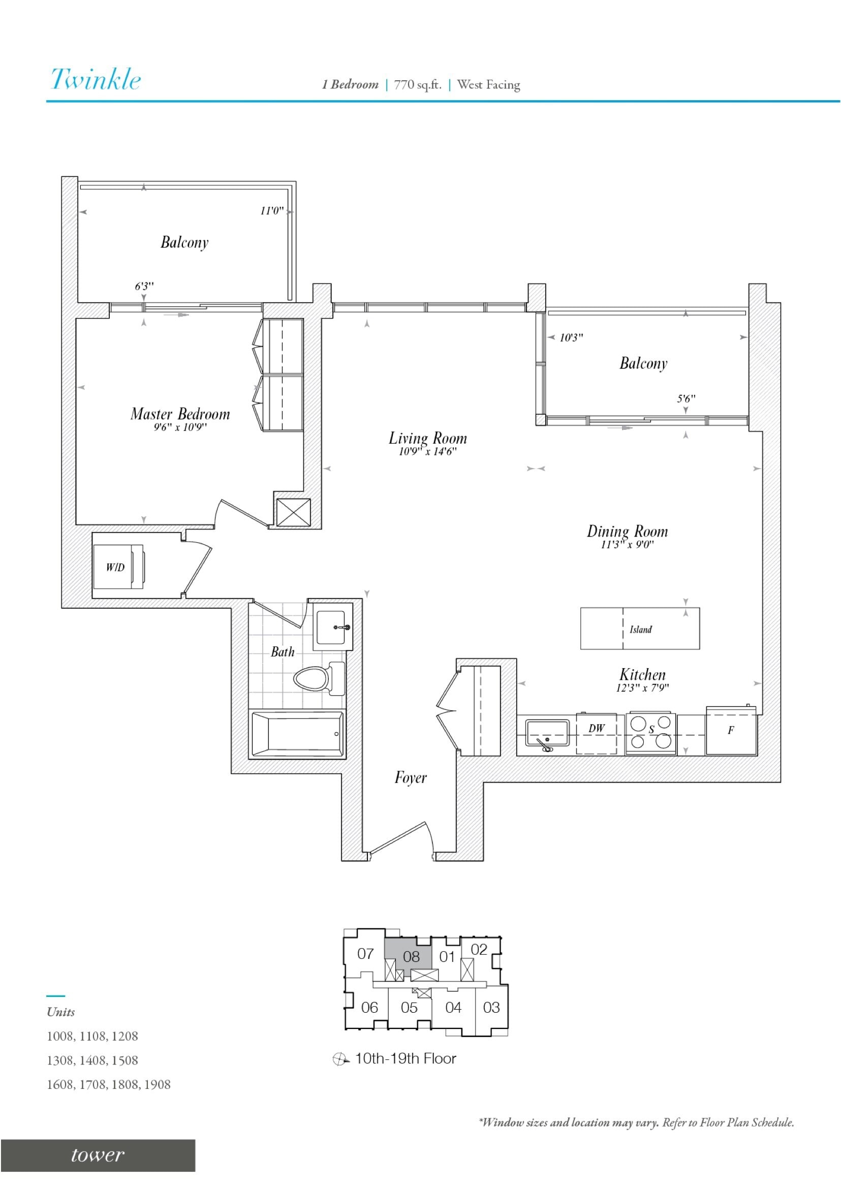 Twinkle floor plan