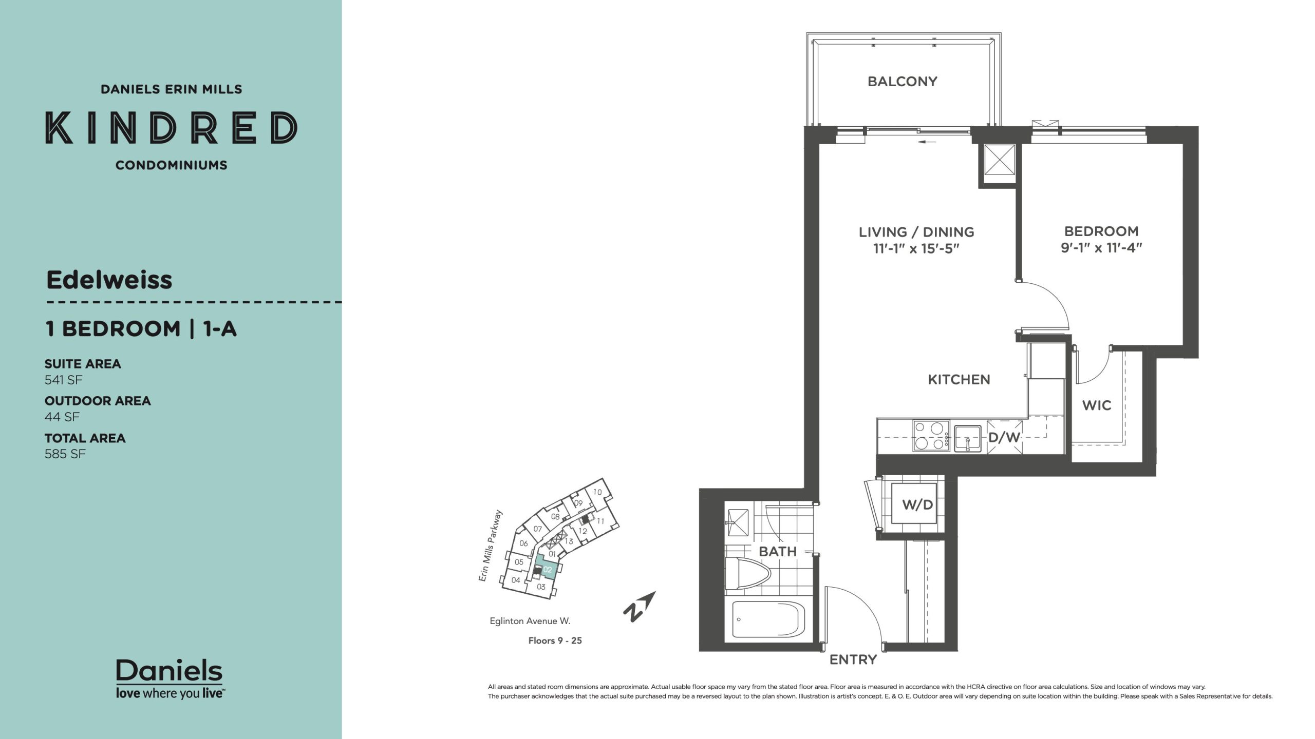 Edelweiss floor plan