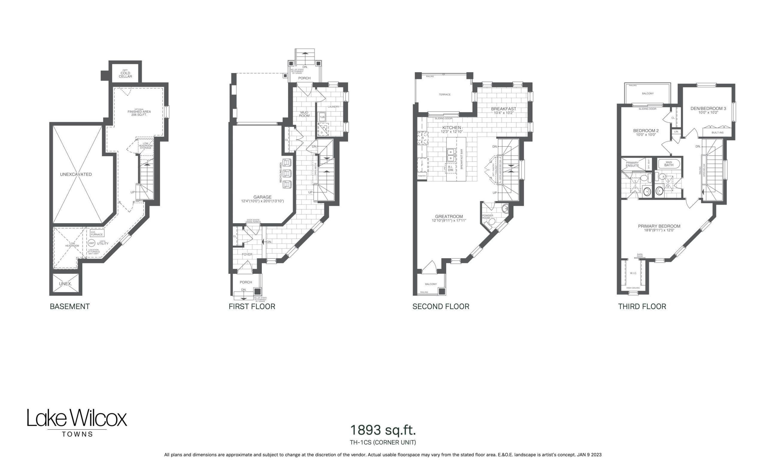 Maple floor plan