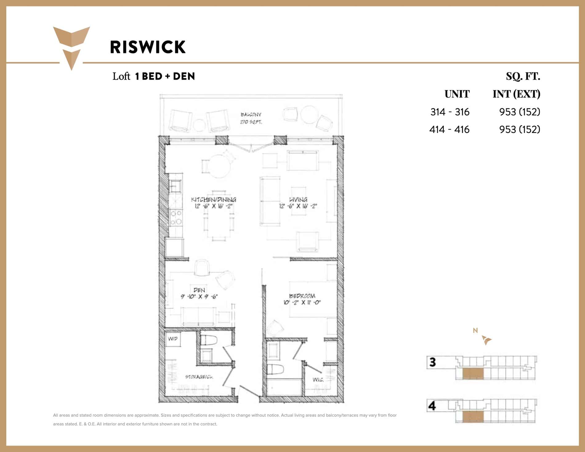 Riswick floor plan