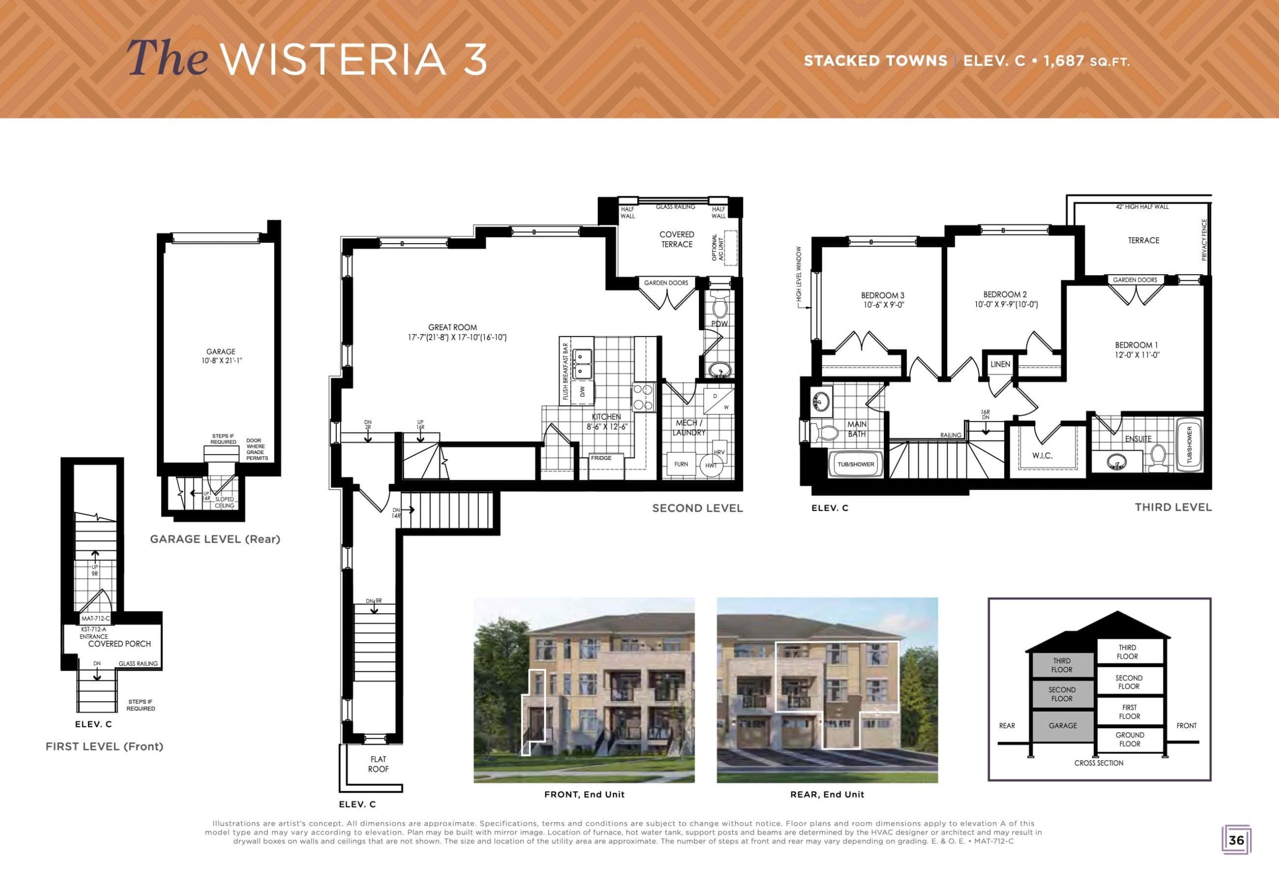 The Wisteria 3 floor plan
