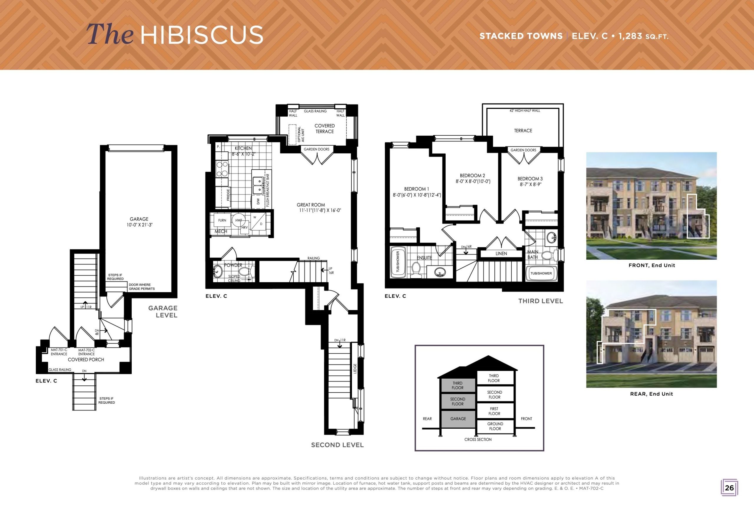 The Hibiscus floor plan