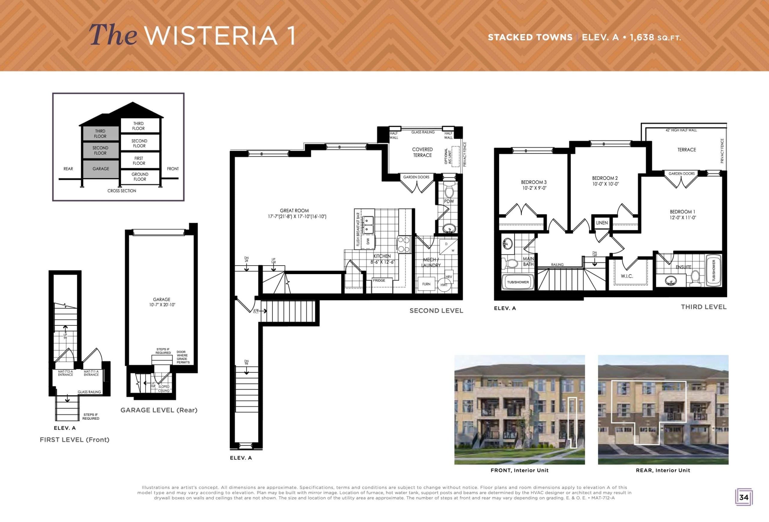The Wisteria 1 floor plan