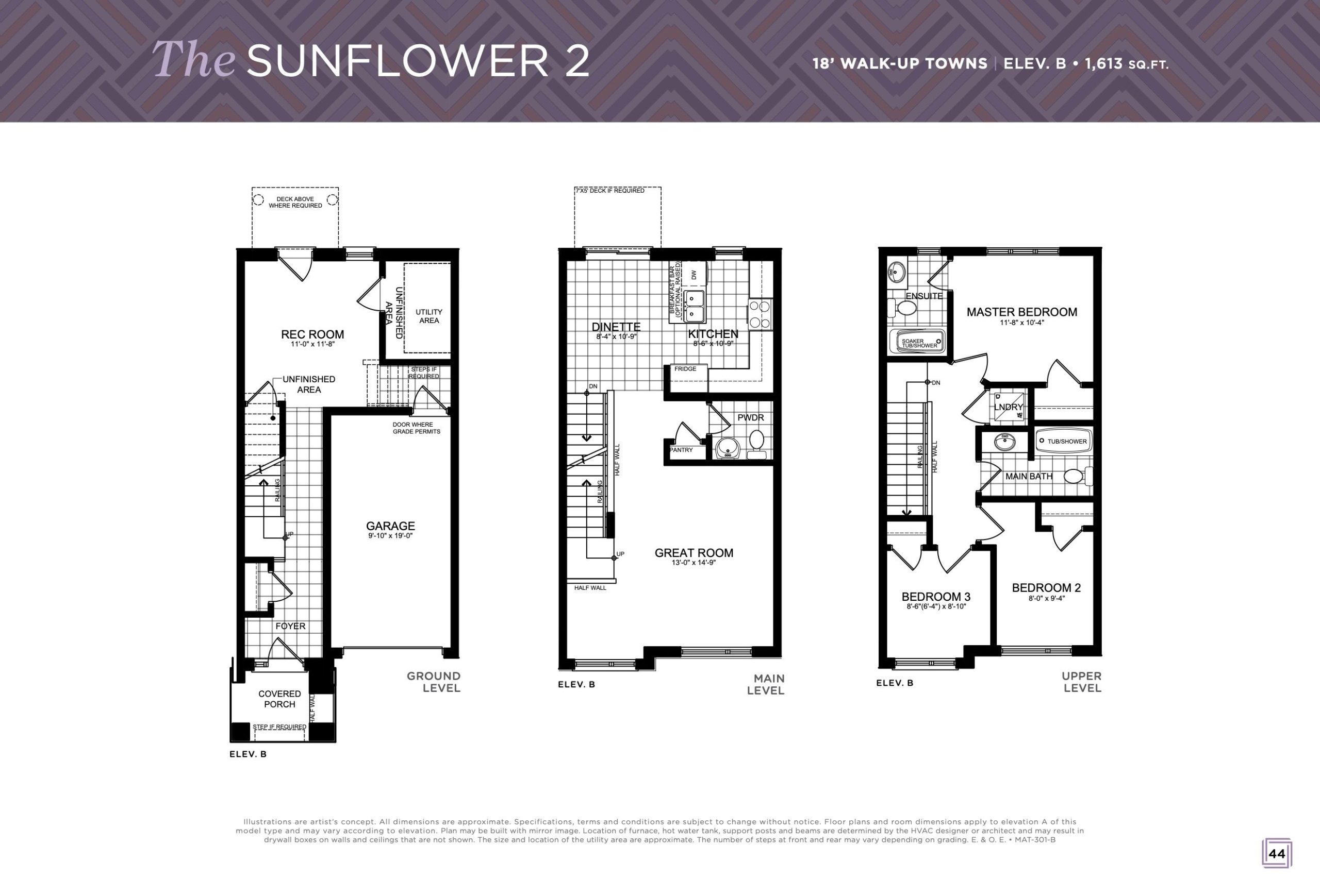 The Sunflower 2 floor plan