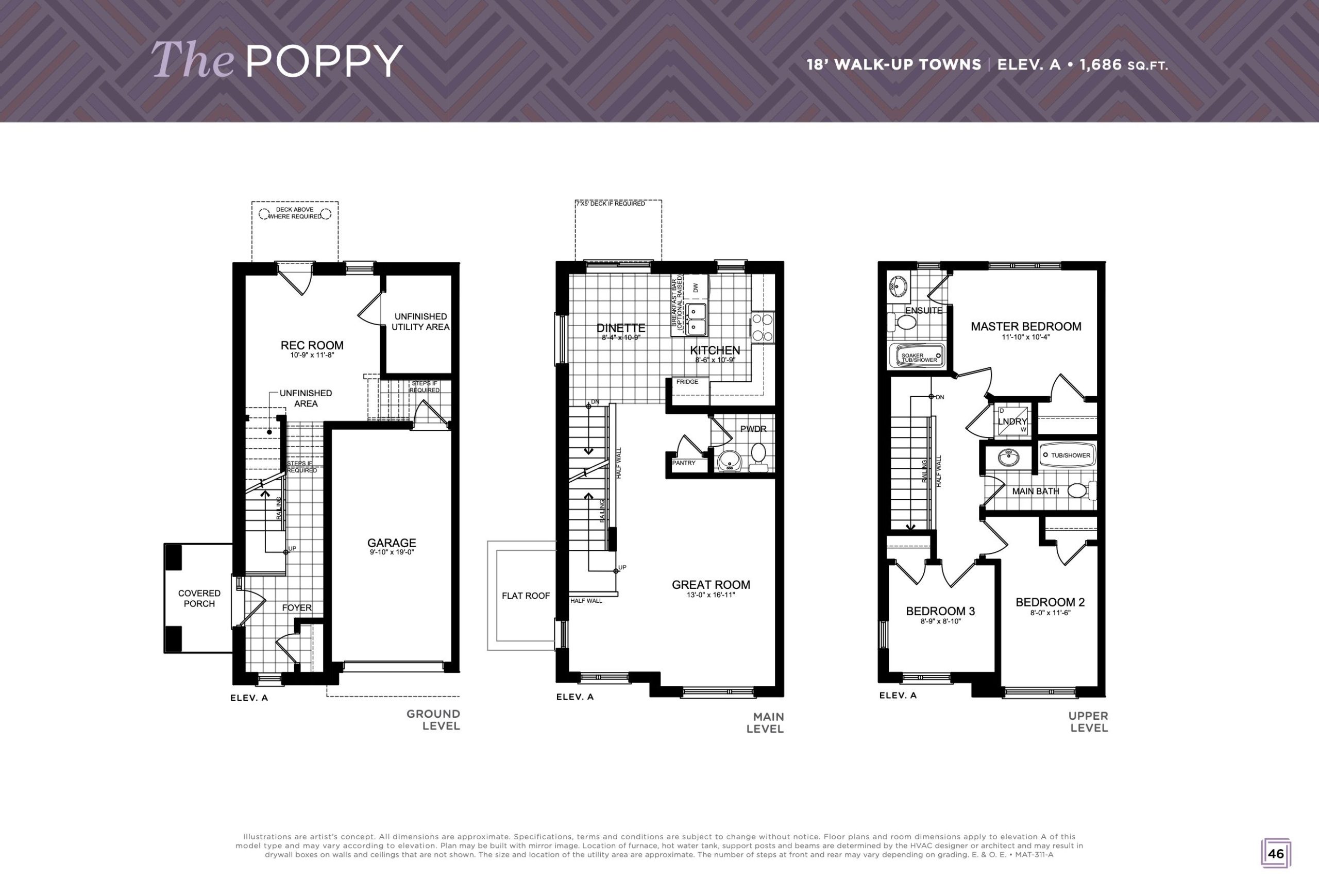 The Poppy floor plan