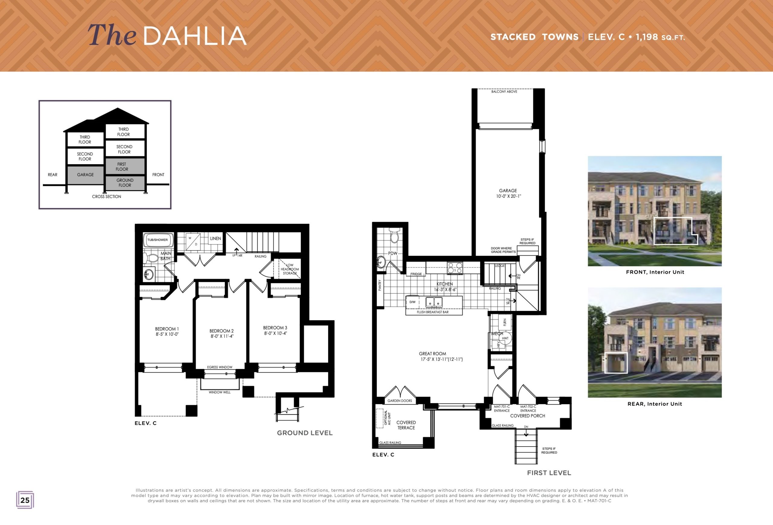 The Dahlia floor plan