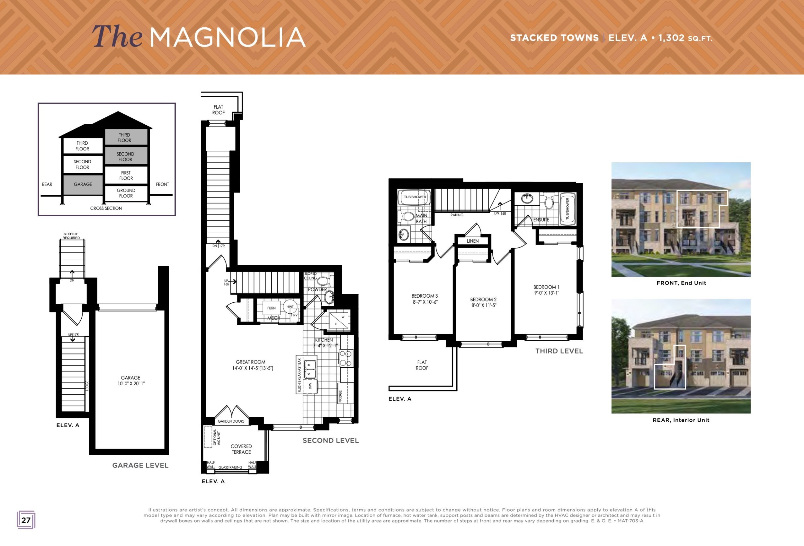 The Magnolia floor plan
