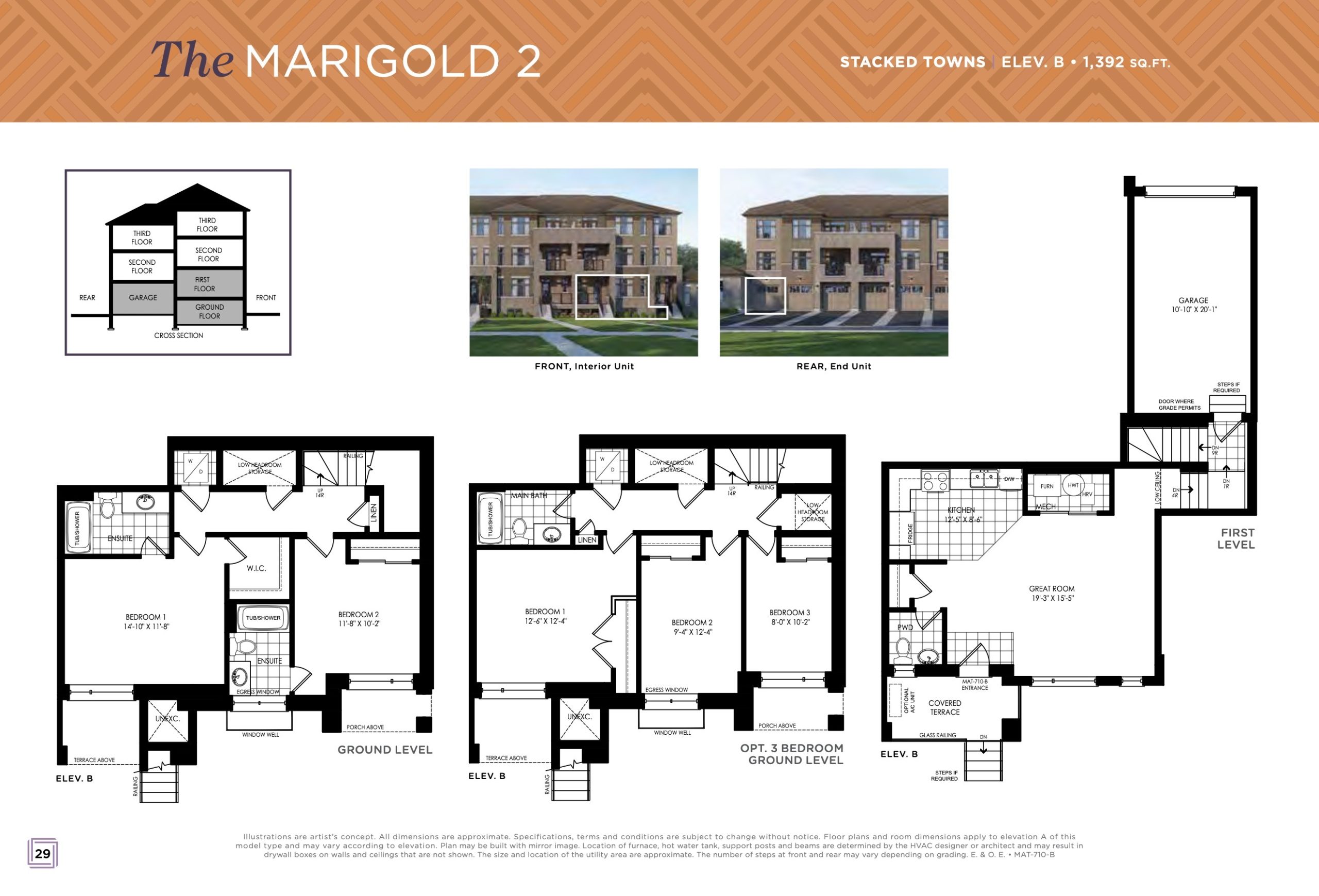 The Marigold 2 floor plan