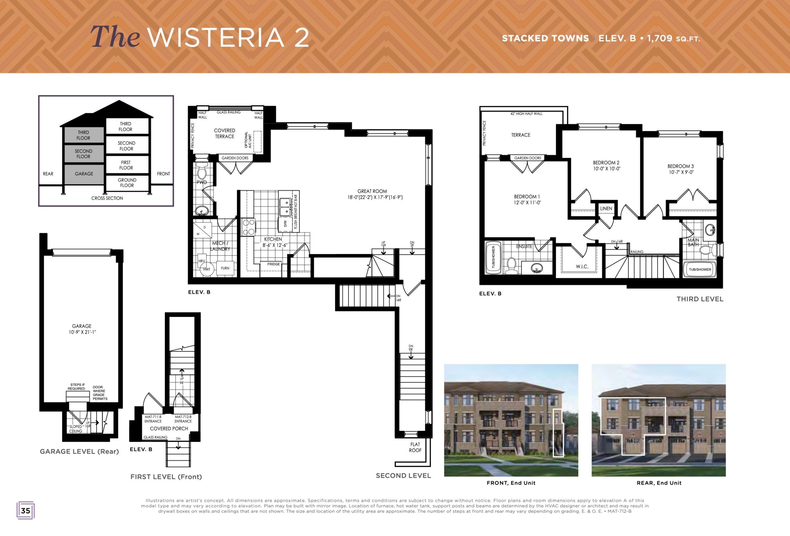 The Wisteria 2 floor plan