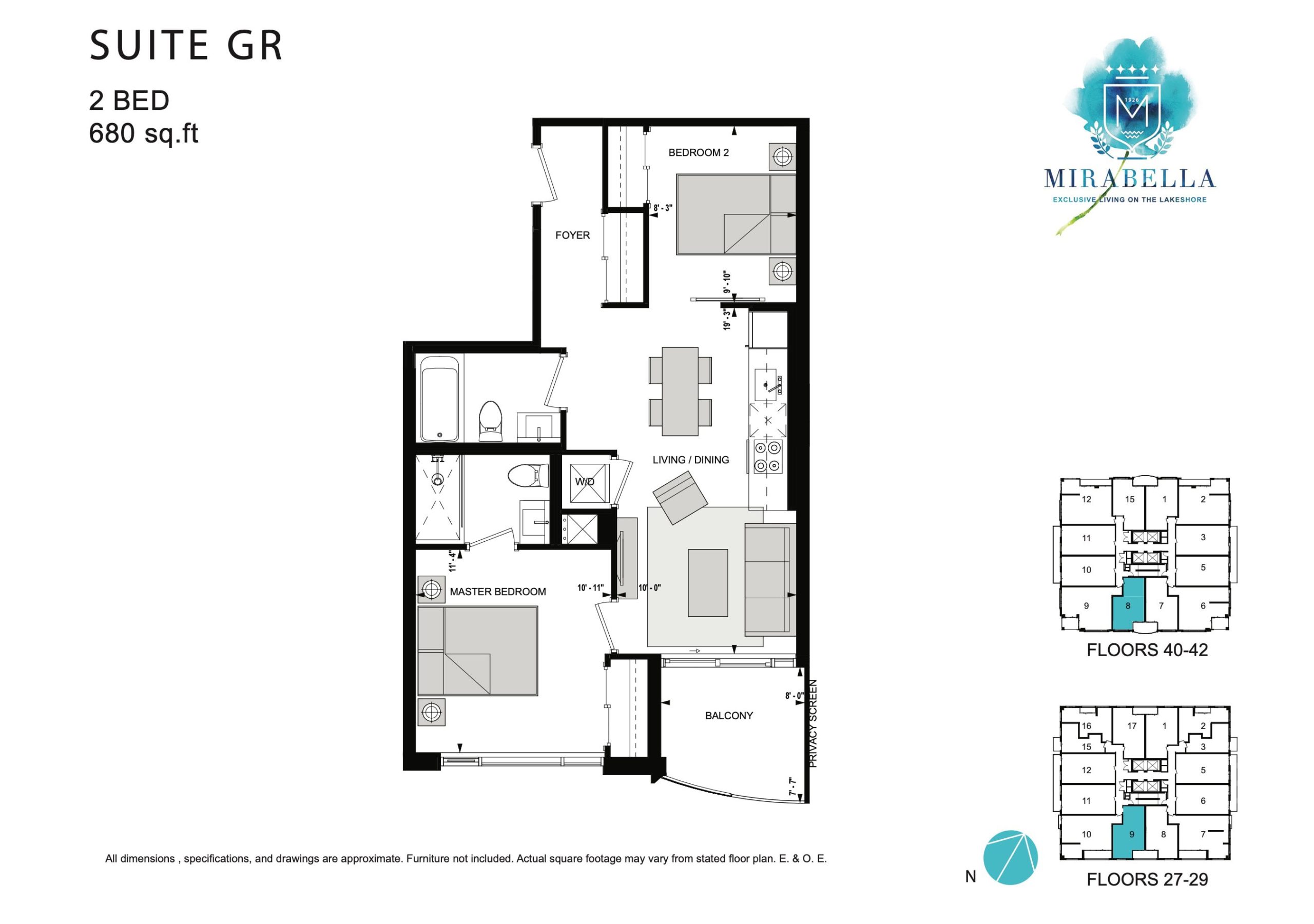 Suite GR floor plan