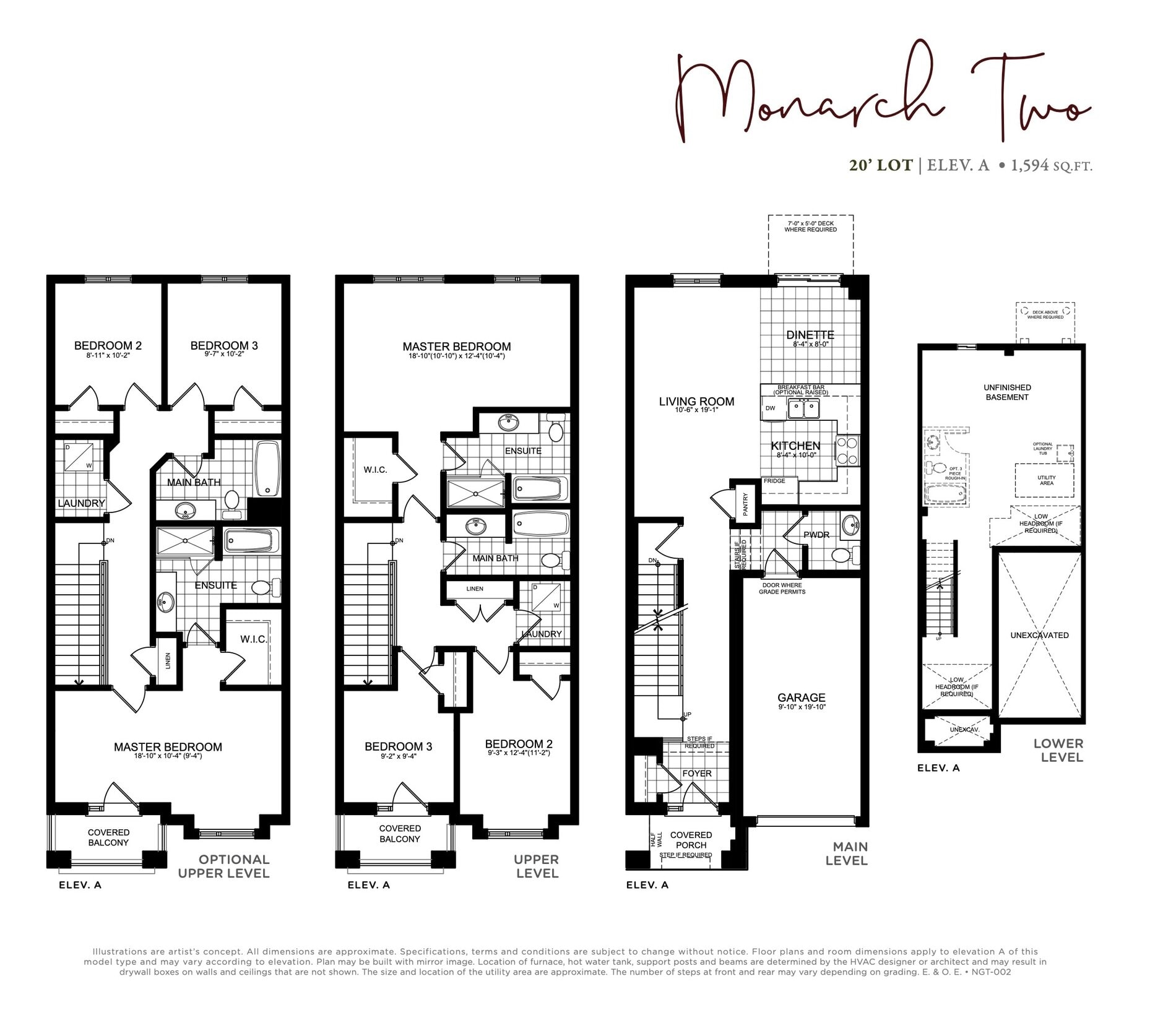 Monarch Two floor plan