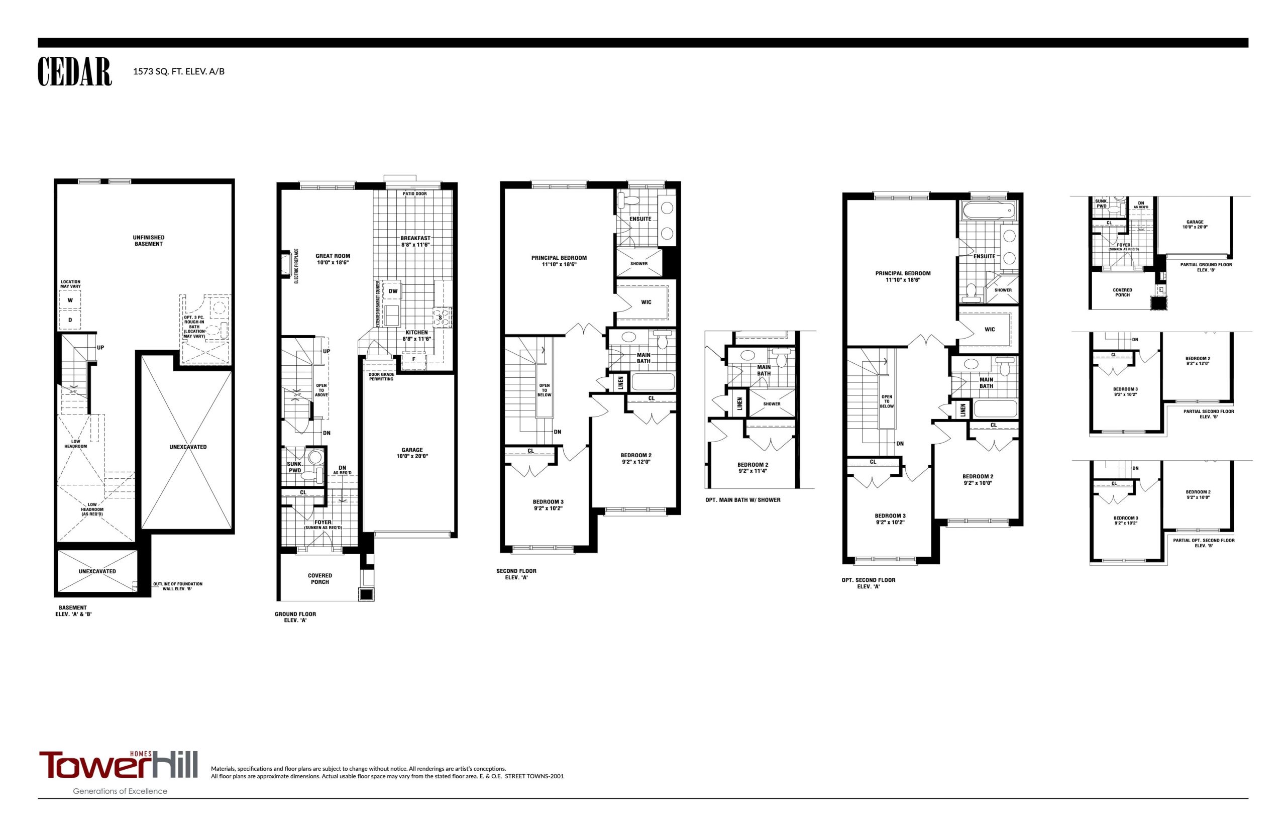 Cedar floor plan