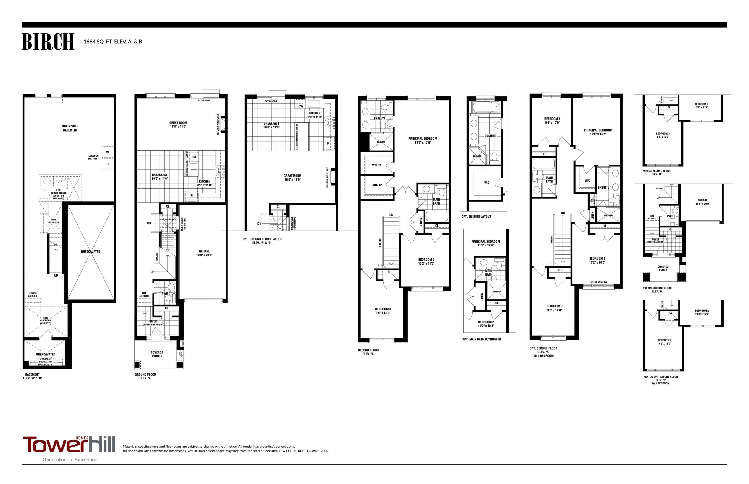 Birch floor plan