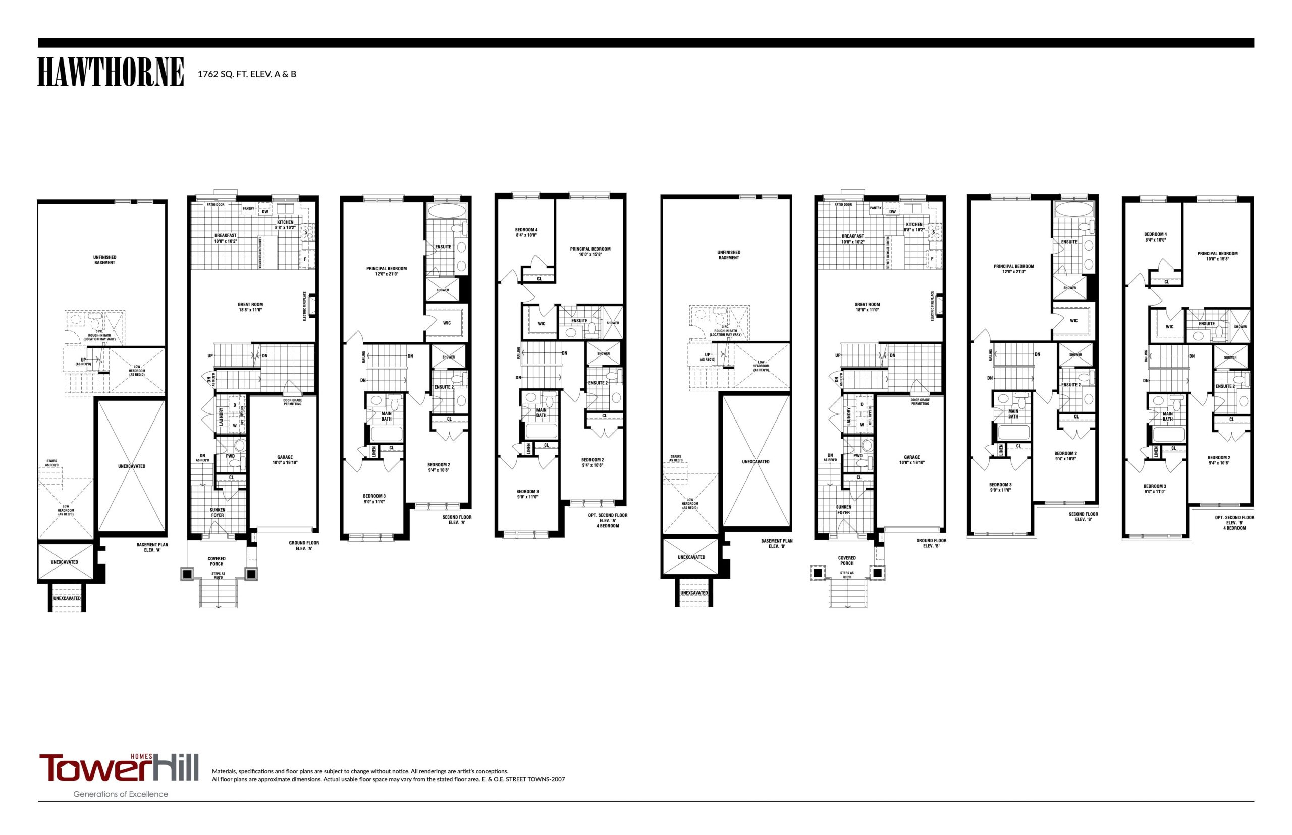 Hawthorne floor plan