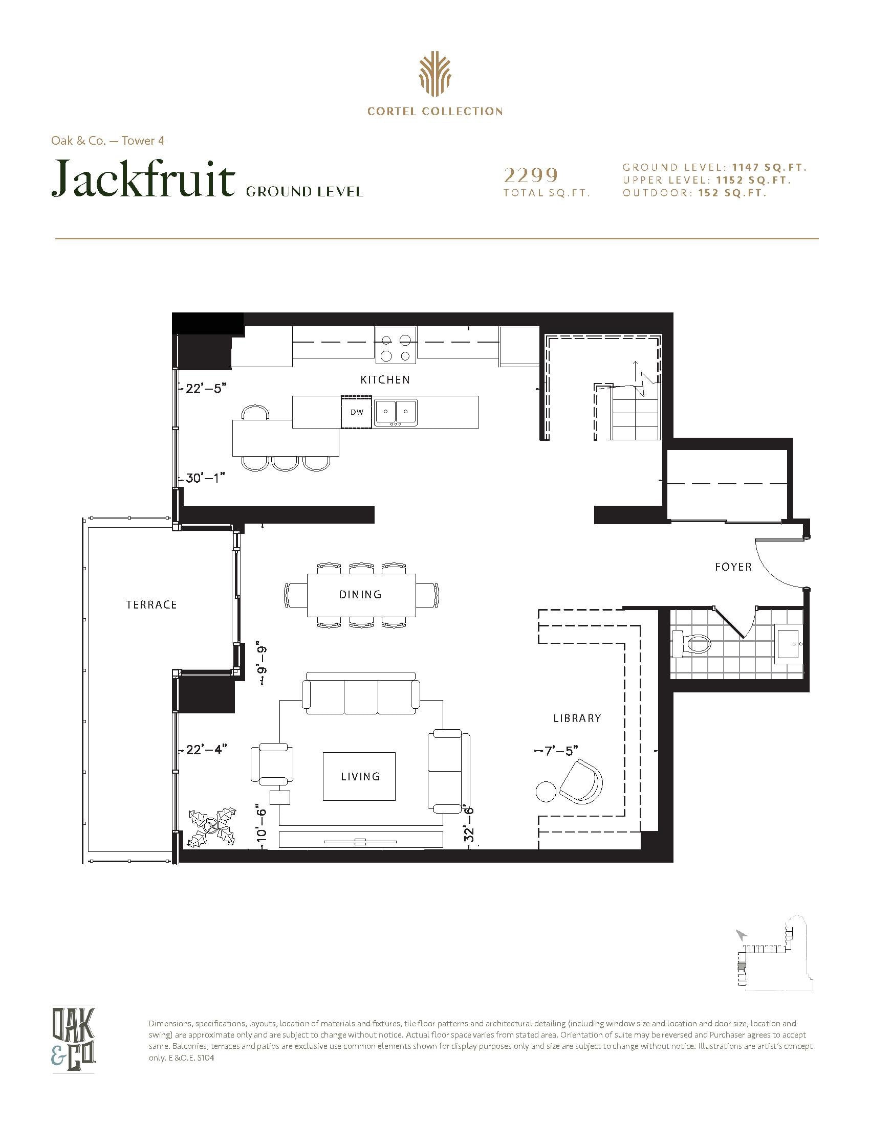 Jackfruit floor plan