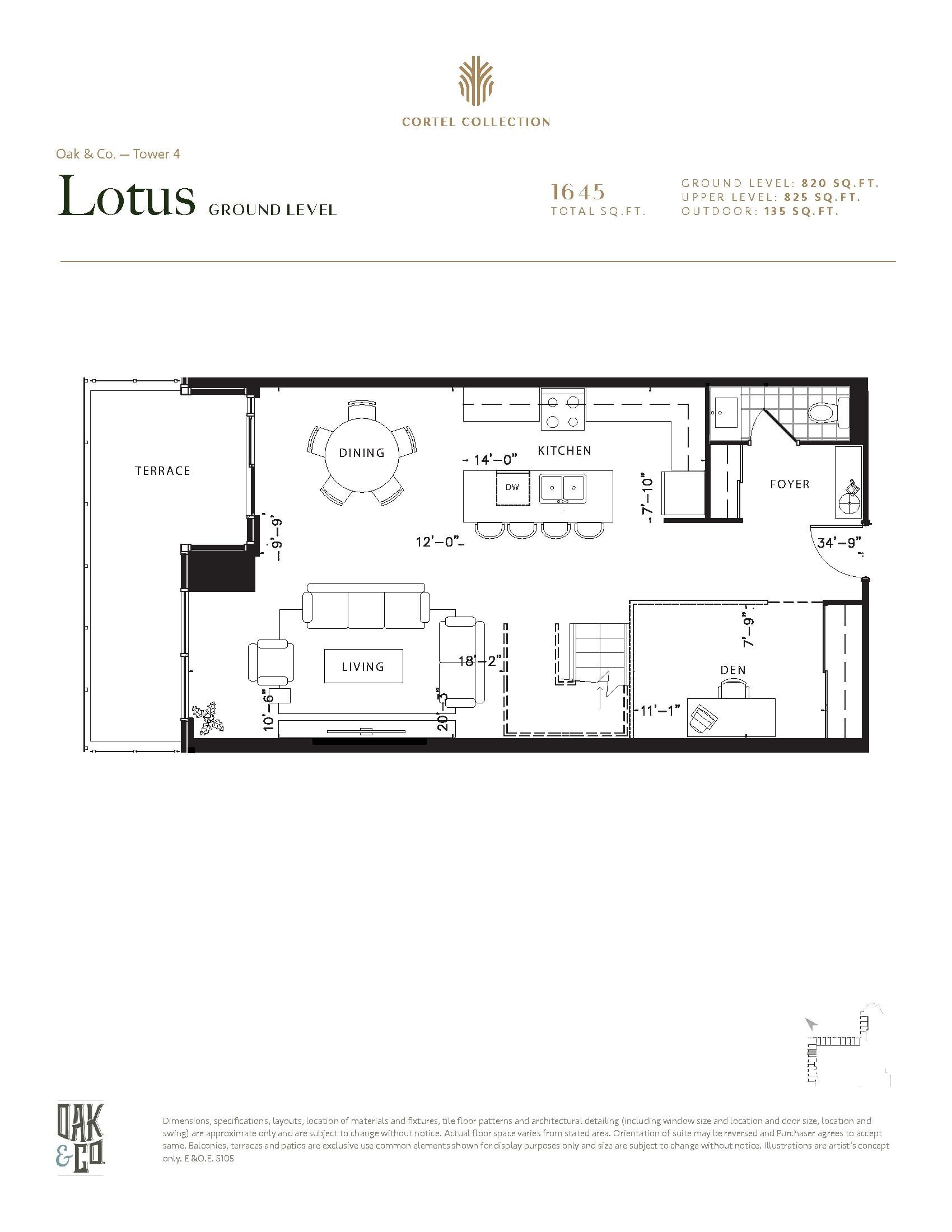 Lotus floor plan