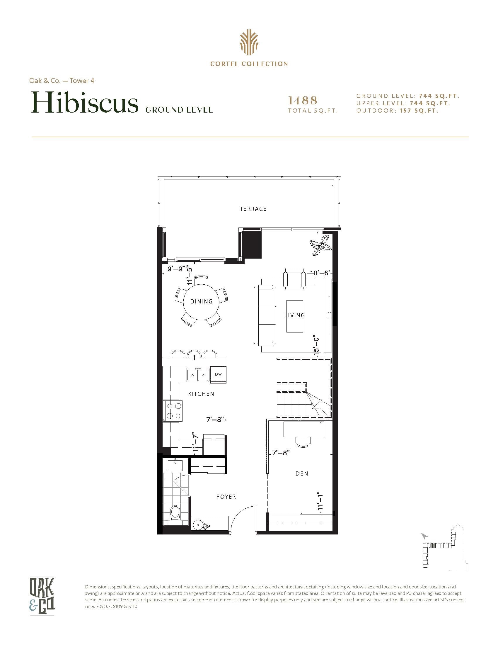 Hibiscus (Tower 4) floor plan
