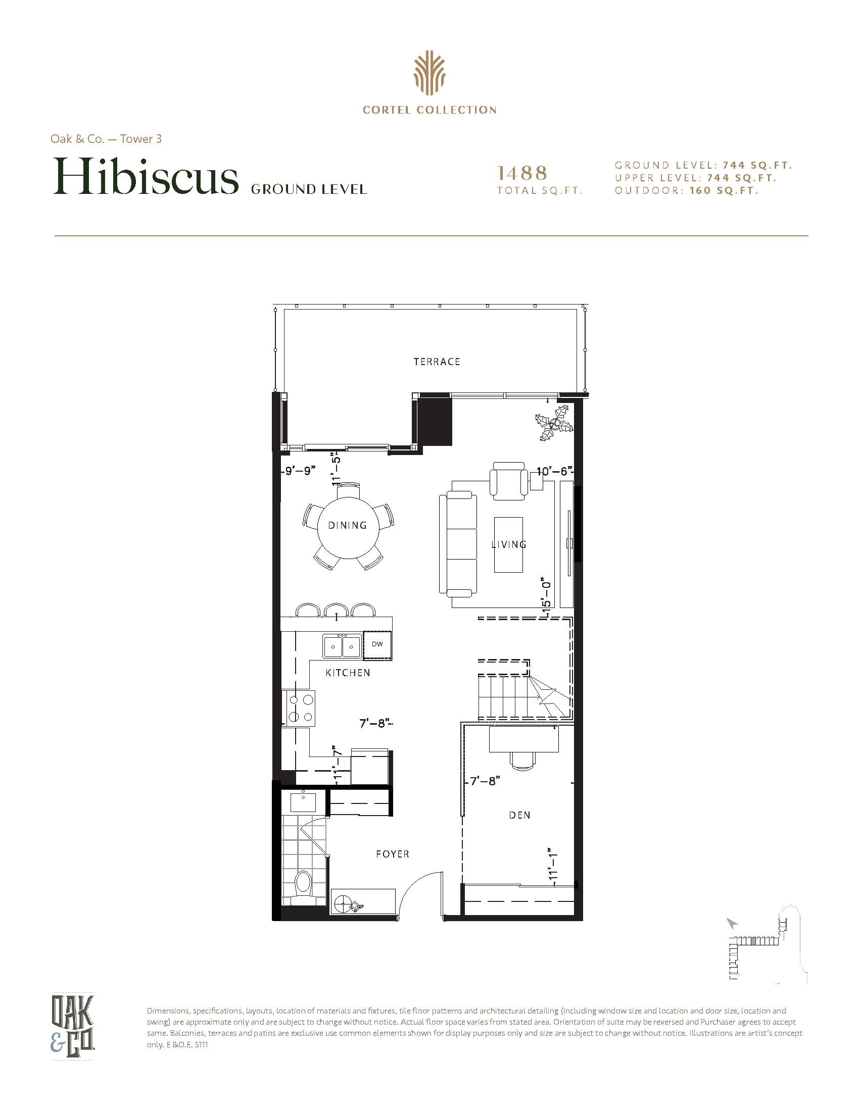 Hibiscus (Tower 3) floor plan