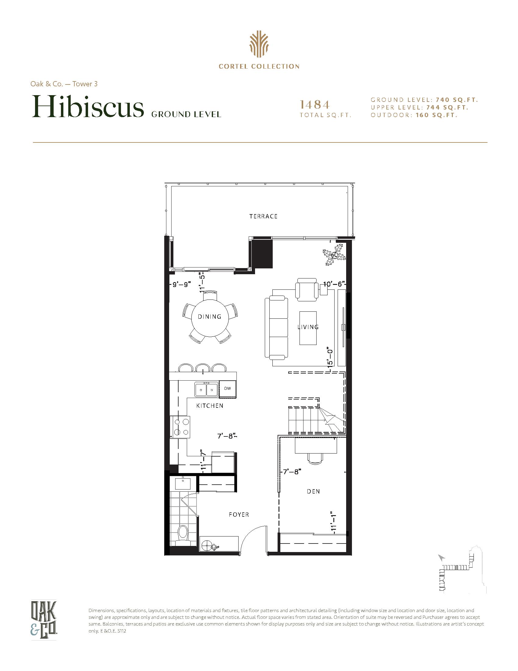 Hibiscus (Tower 3) floor plan